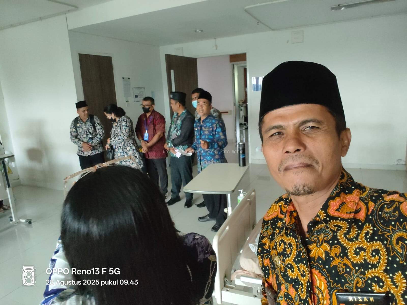 Kolaborasi Penyuluh Lintas Agama Lakukan Kunjungan Penyuluhan dan Doa Bersama di RSBP Batam
