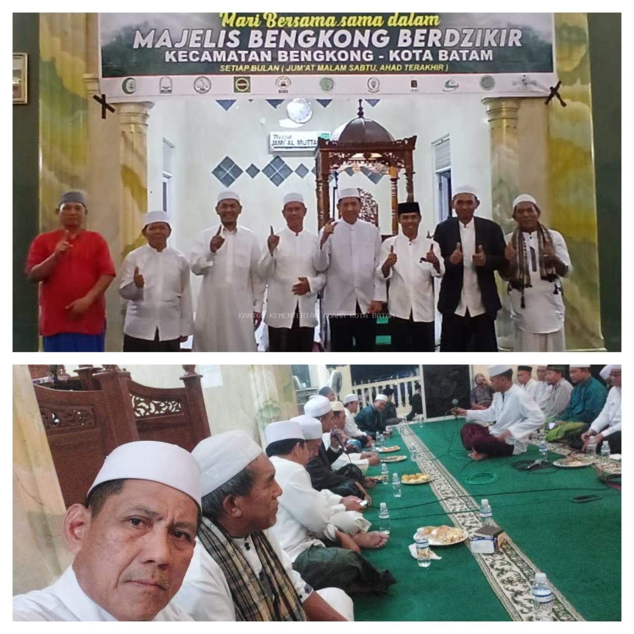 KUA Bengkong Ikuti Acara "Bengkong Berdzikir"