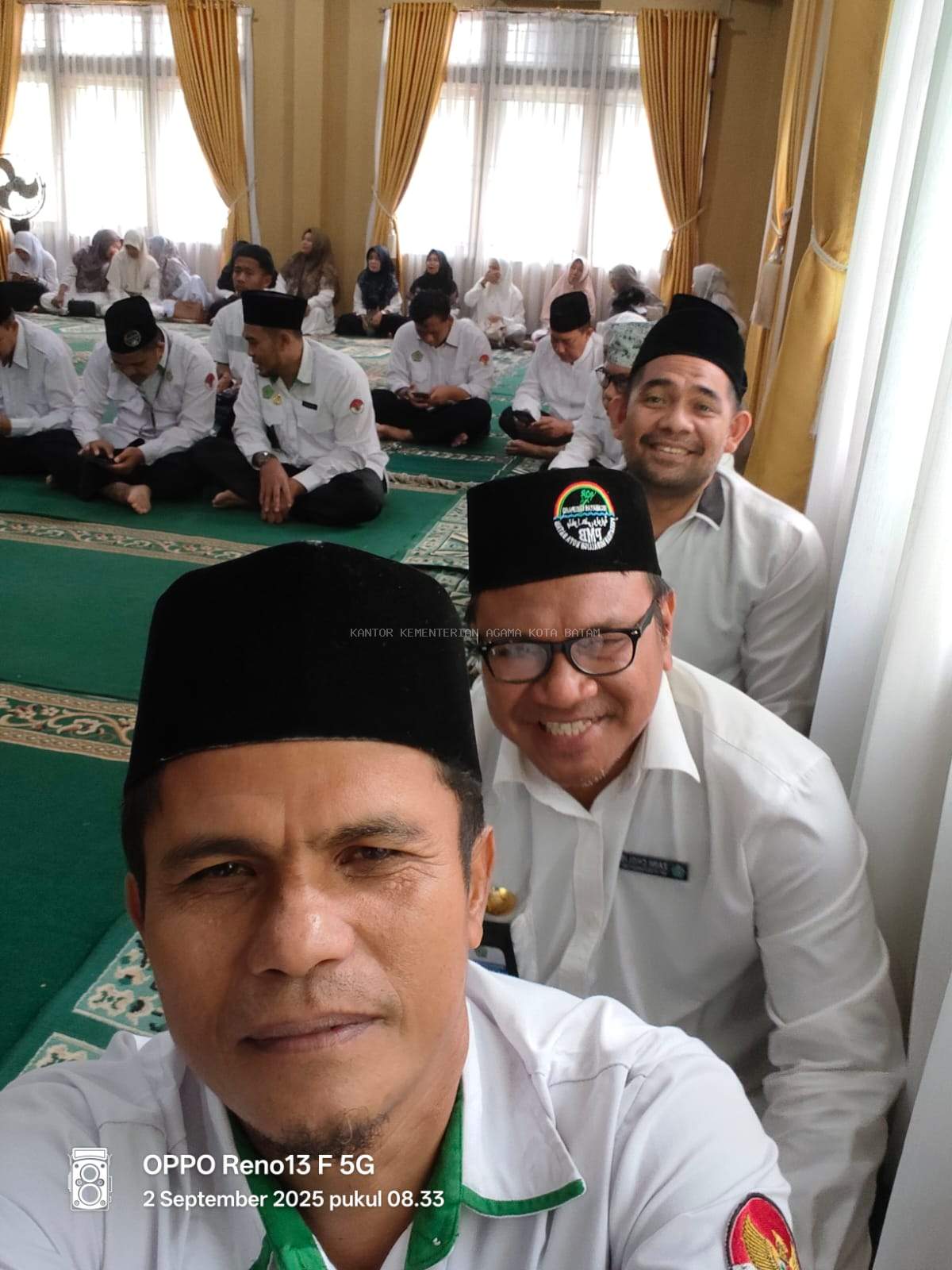 Penyuluh dan Pegawai KUA se-Kota Batam Gelar Istighosah Bersama di Aula Kemenag