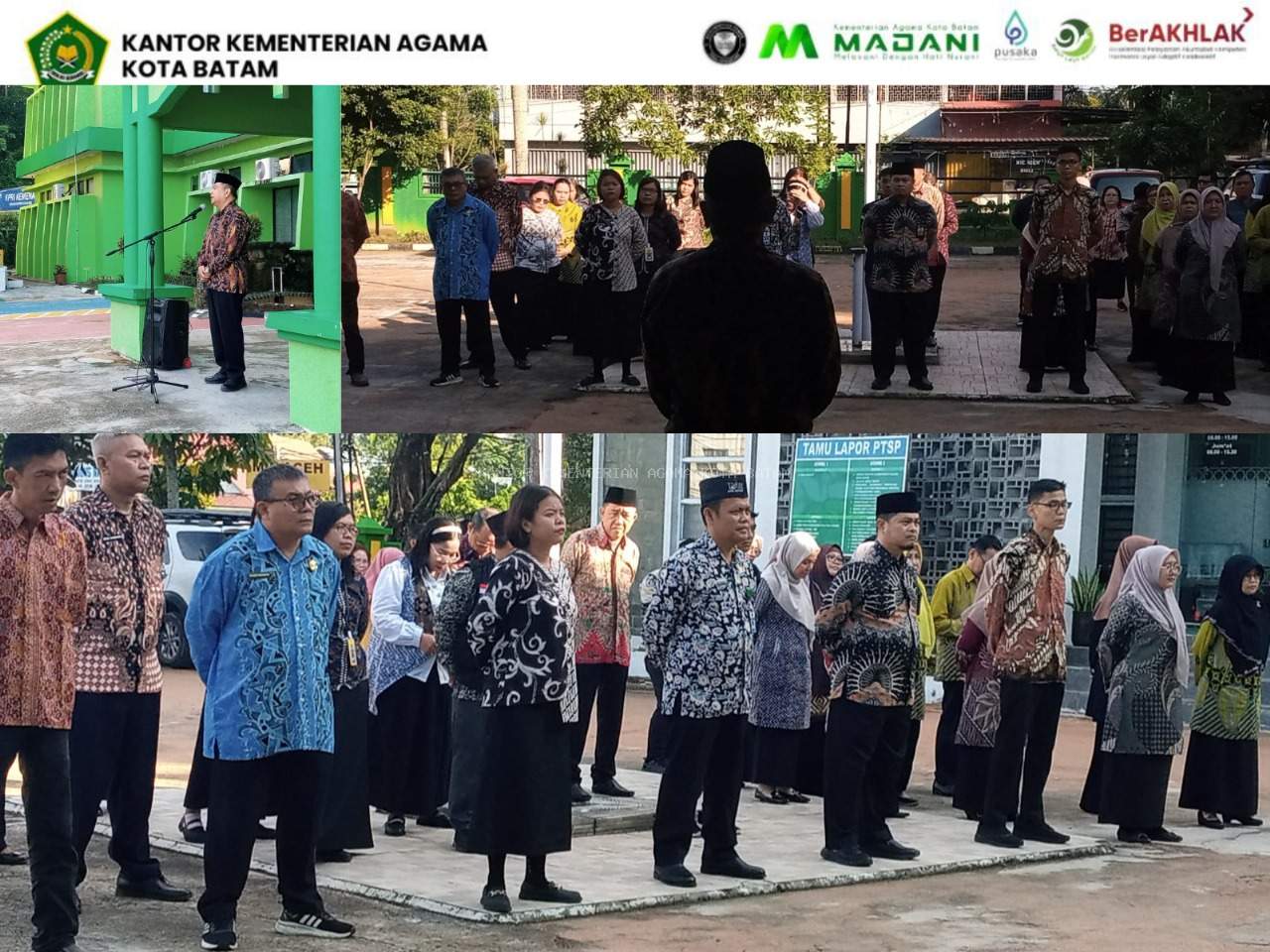Apel Pagi Kemenag Batam: Doa untuk Kondusivitas dan Persatuan Bangsa