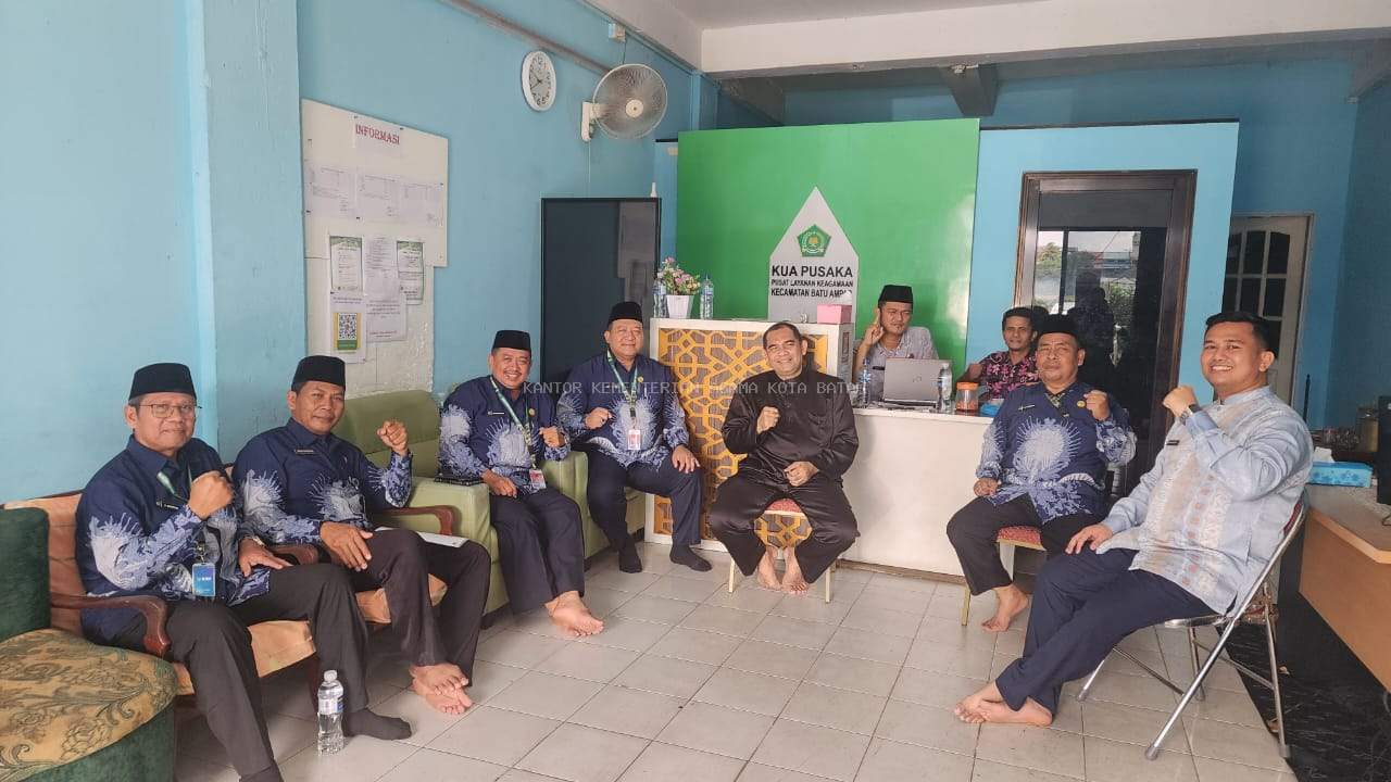 Sinergi Antar Unit Kerja, KUA Batu Ampar Terima Kunjungan KUA Bengkong