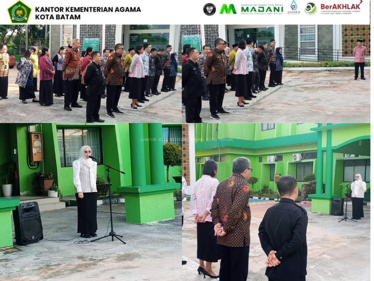 Apel Pagi Kemenag Batam Bahas Persiapan Maulid Nabi 
