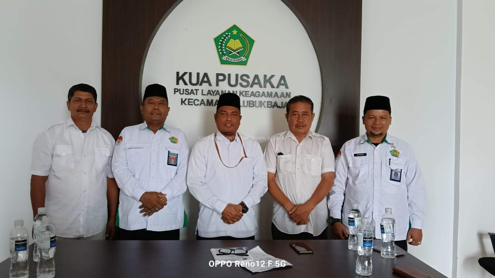 Perkuat Kerukunan, FKUB Lubuk Baja Sambangi KUA Lubuk Baja
