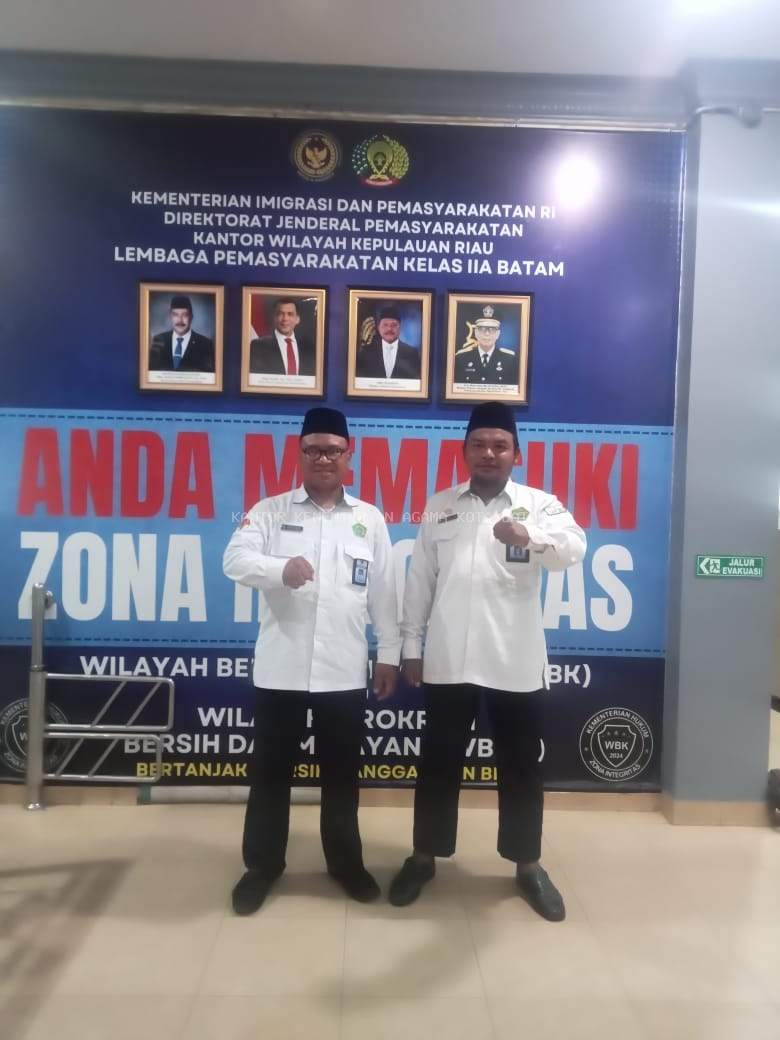 Penyuluh Kementerian Agama Kota Batam Berikan Bimbingan Penyuluhan di Lapas Batam Sejarah dan Keteladanan Hidup Nabi Muhammad SAW