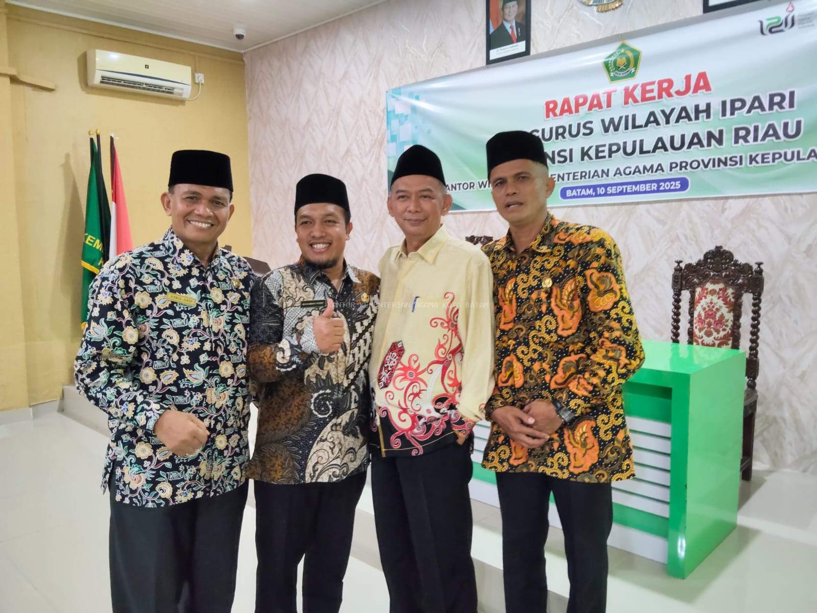 Evaluasi Kinerja & Susun Strategi, PW IPARI Kepri Gelar Raker