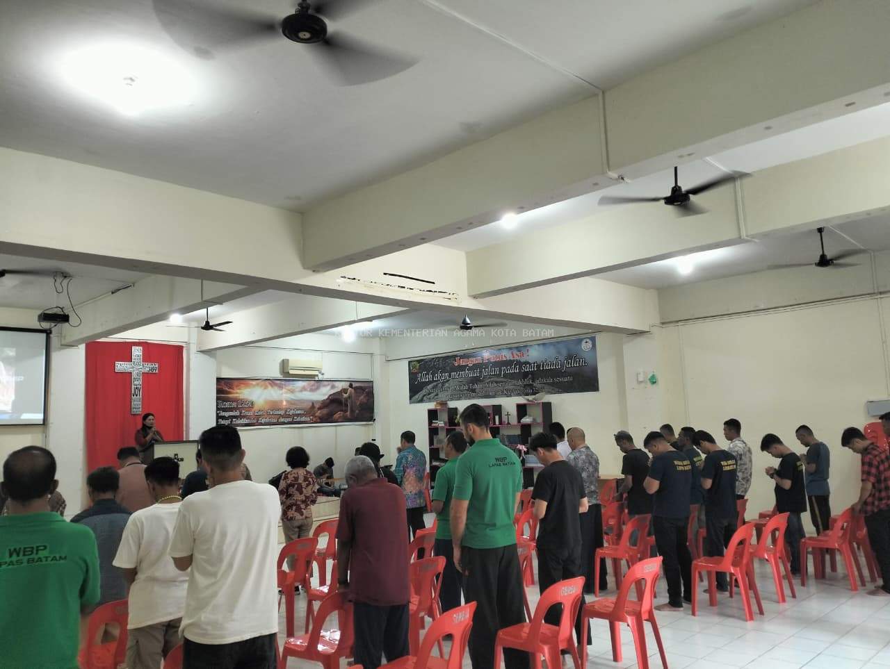 Pokjaluh Tabur Semangat Hidup Baru di Lapas Dewasa