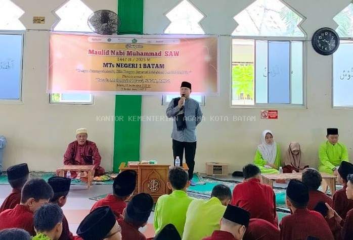 MTsN 1 Batam Gelar Peringatan Maulid Nabi Muhammad SAW 1447 H / 2025 M