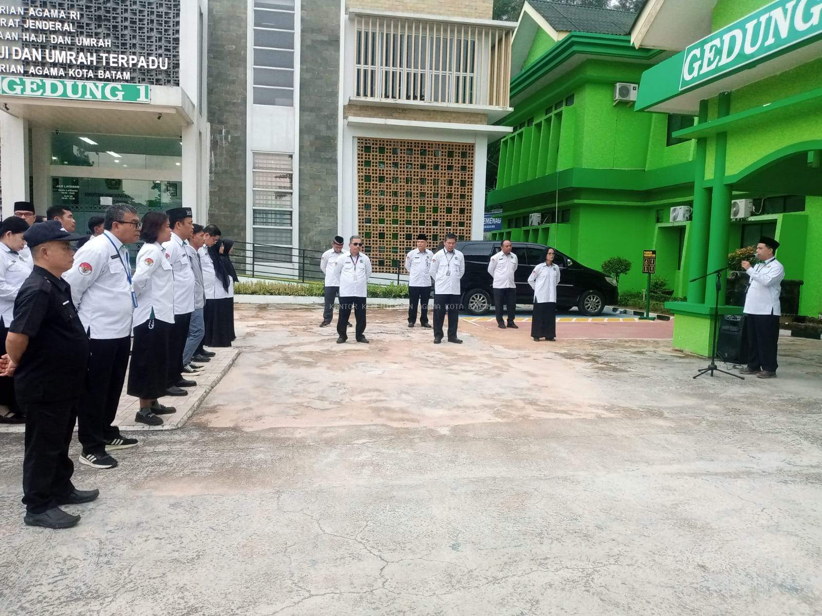 Kakankemenag Batam Tekankan Kinerja dan Pengelolaan Anggaran pada Apel Pagi