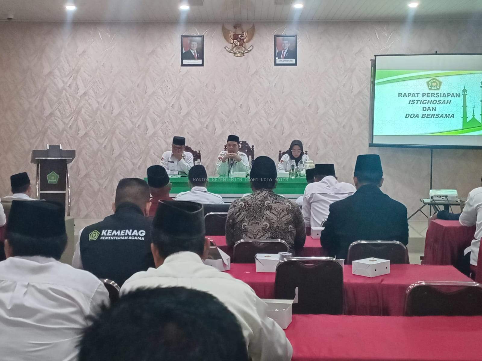 Rapat Persiapan Istighosah: Kemenag Batam Teguhkan Sinergi Umat Jelang Doa Bersama