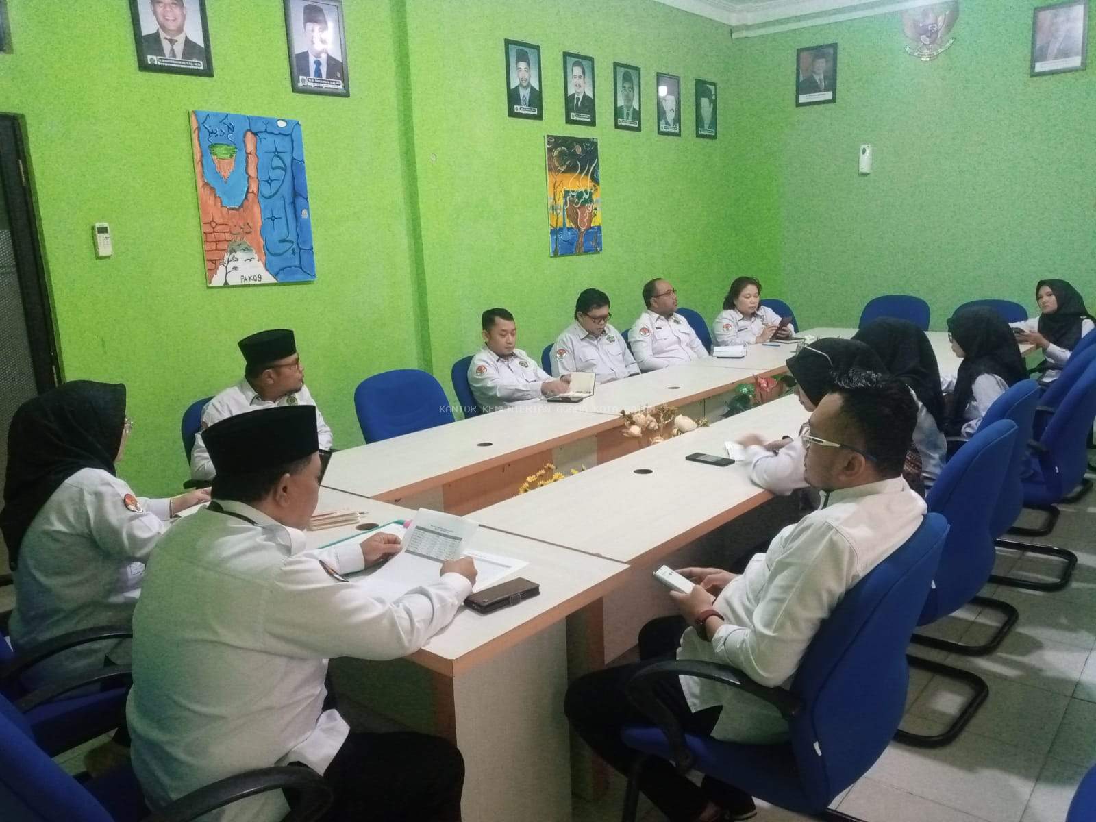 Evaluasi Anggaran Triwulan III, Kemenag Batam Dorong Kinerja dan Transparansi