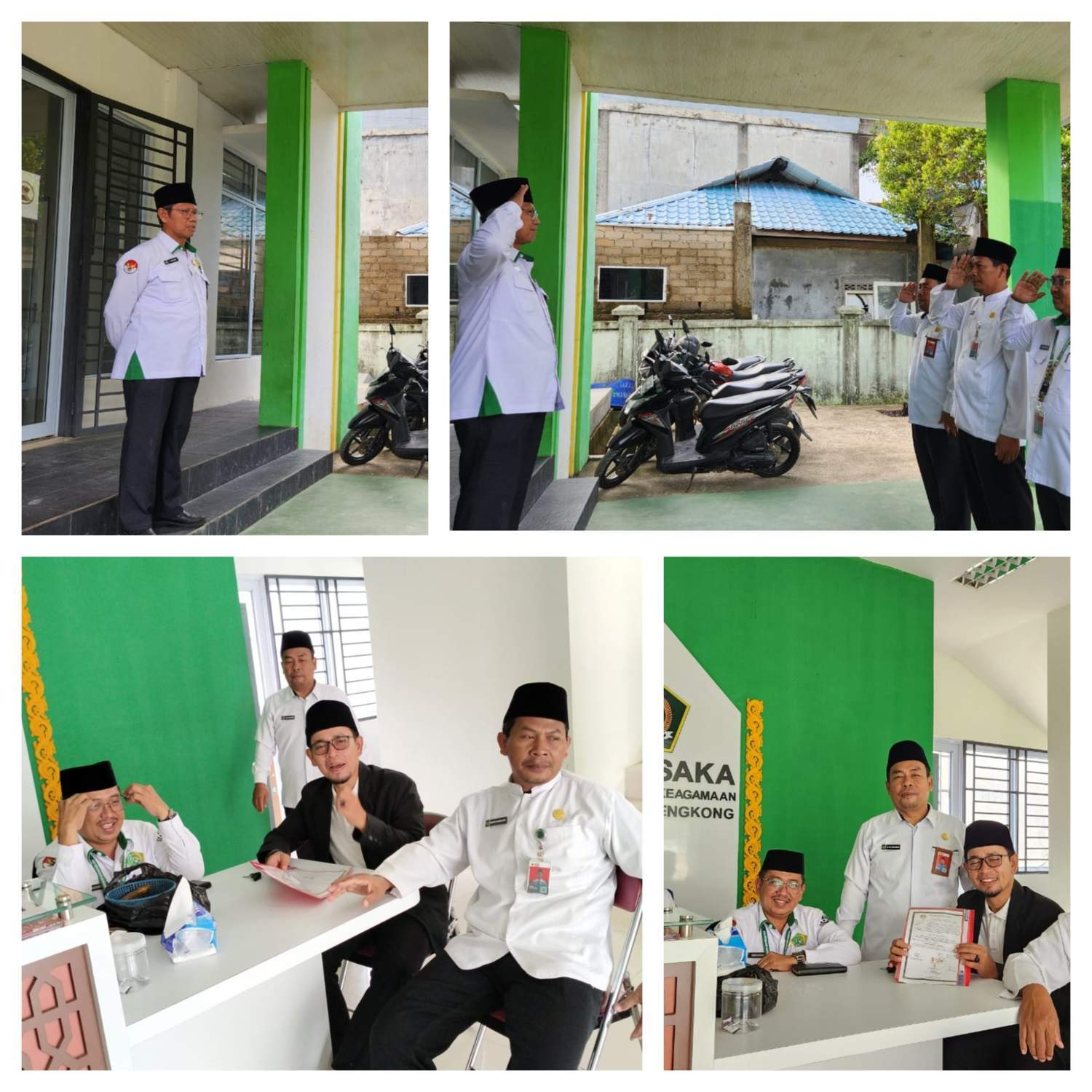 KUA Bengkong Tekankan Integritas dan Profesionalisme Pegawai dalam Apel Pagi