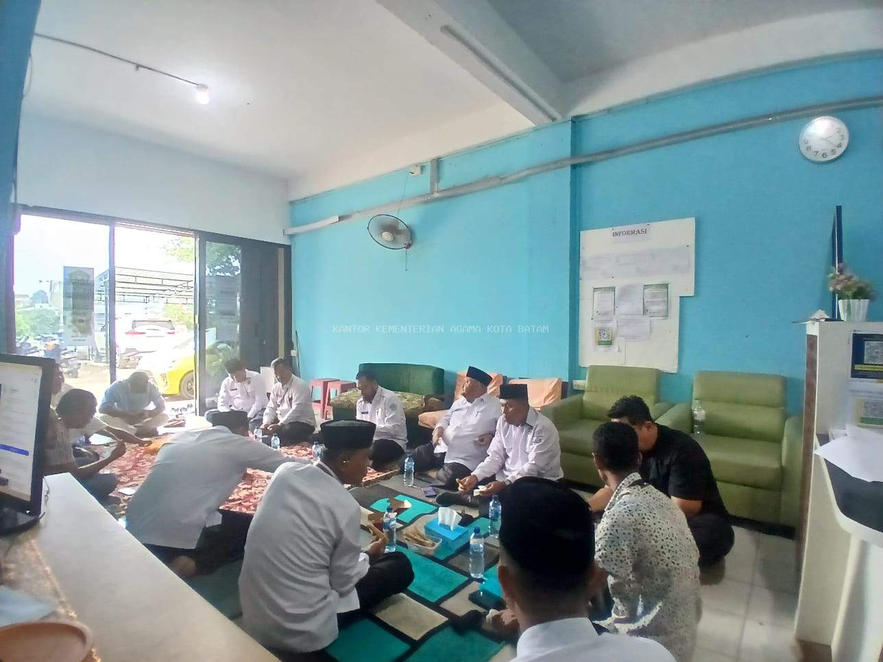Doa Bersama Pembangunan Kantor KUA Batu ampar Berlangsung Khidmat