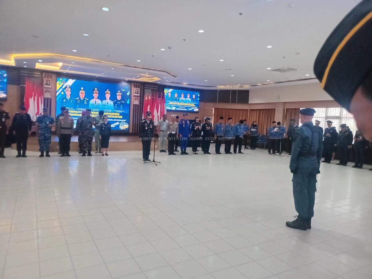 Harhubnas 2025: Upacara Berlangsung Khidmat, Kemenag Batam Hadirkan Doa