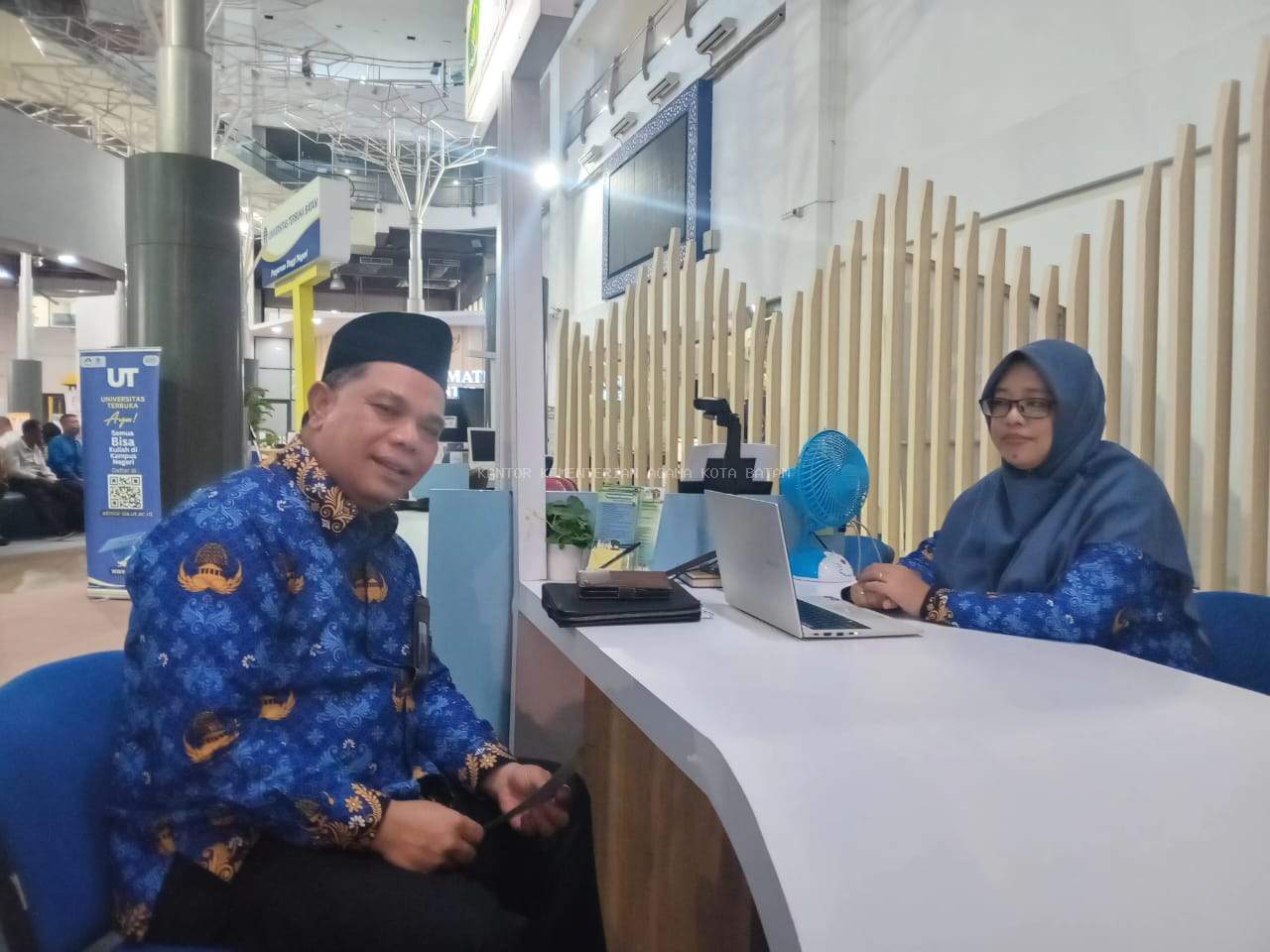 Kepala Kemenag Kota Batam Kunjungi MPP, Tinjau Ruang Kerja Pegawai