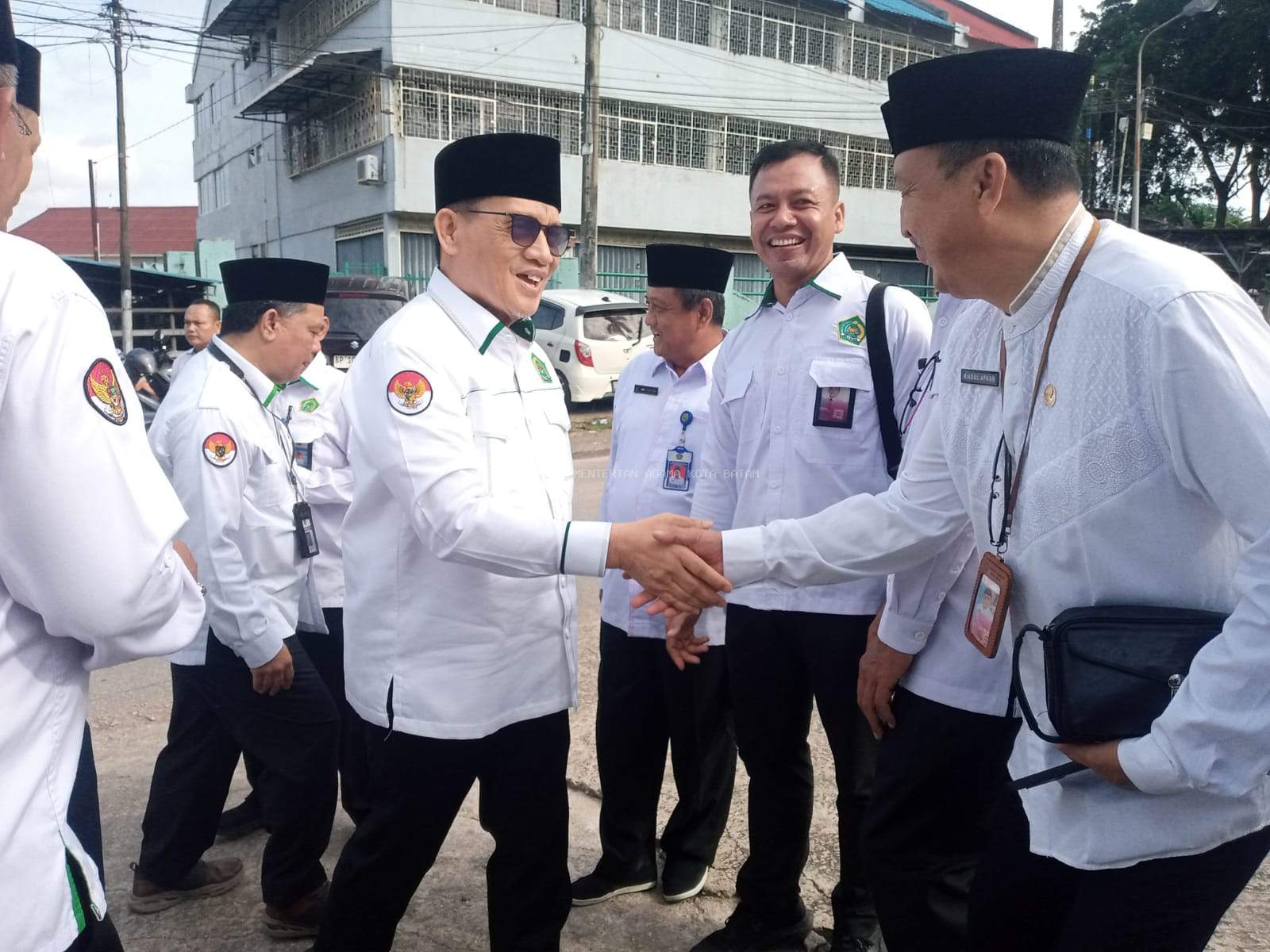 Disambut Meriah, Wamenag Beri Pembinaan ASN Kemenag se-Kepri
