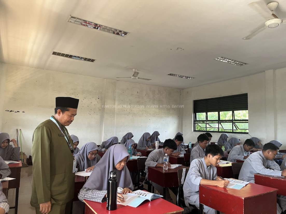 Gali Potensi Peserta Didik , MAN 1 Kota Batam Gelar Tes Minat dan Bakat