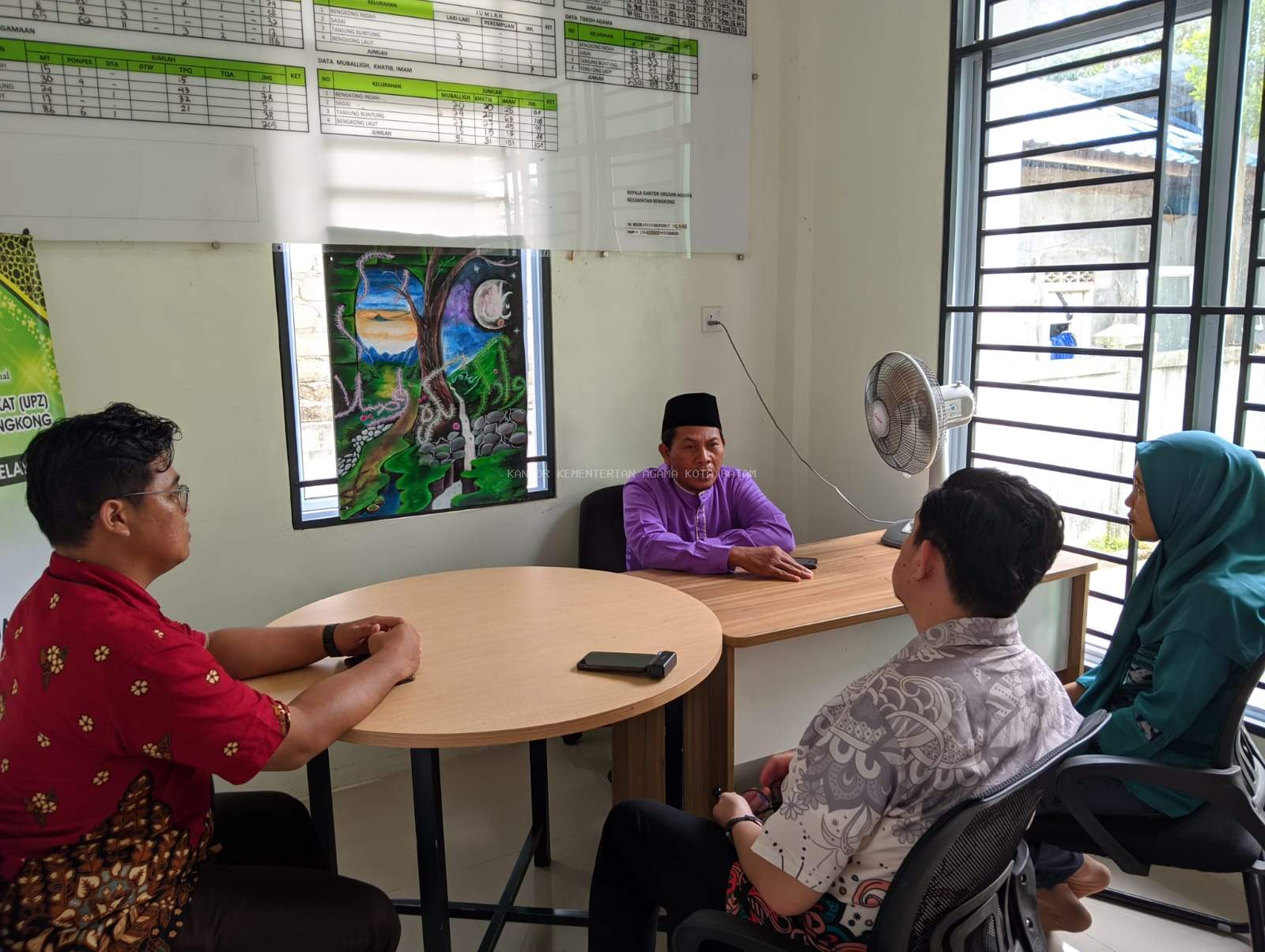 KUA Bengkong Sambut Kunjungan BNN Batam, Perkuat Sinergi Lawan Narkoba