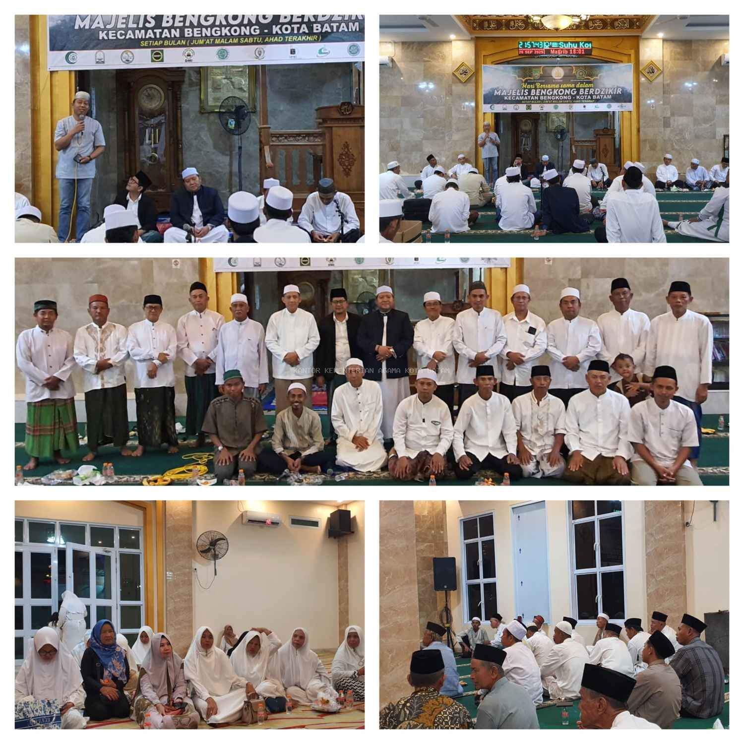 KUA Bengkong Dukung Penuh 'Bengkong Berdzikir' di Masjid Al Ikhlas