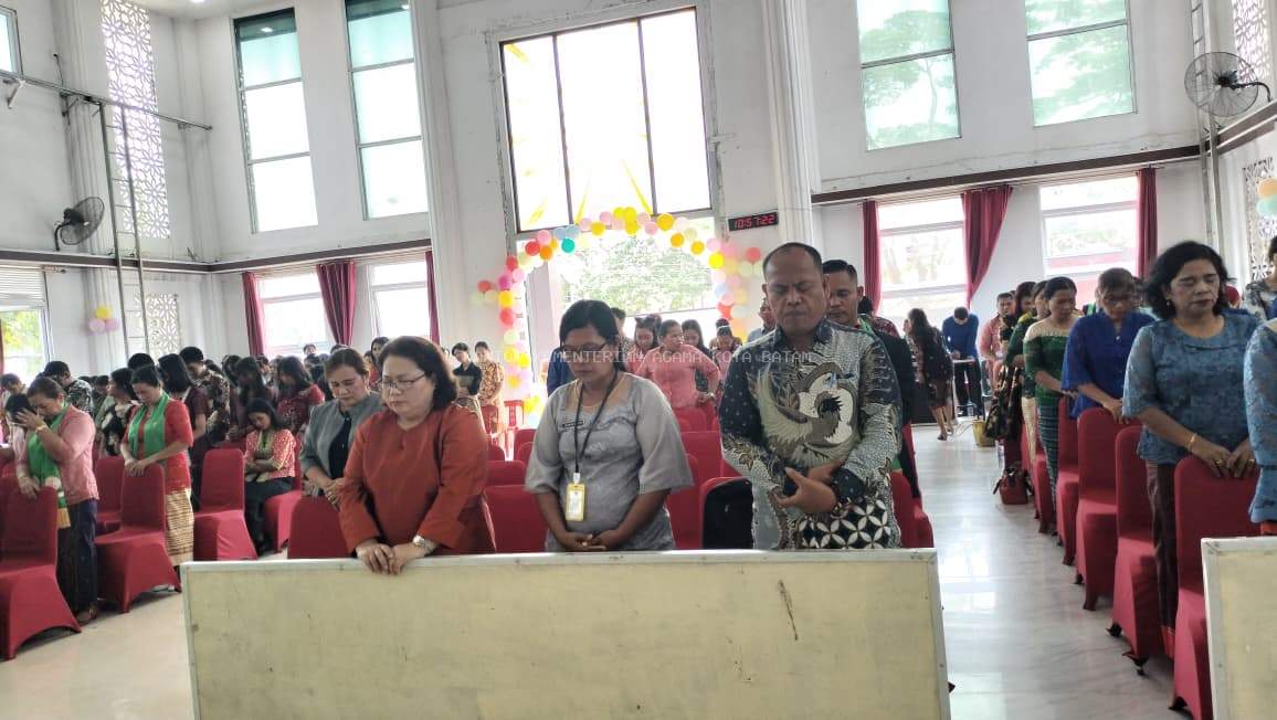 "Jangan jadi Kristen Penyu !! Firman Tuhan di HUT POUK Putri Hijau"