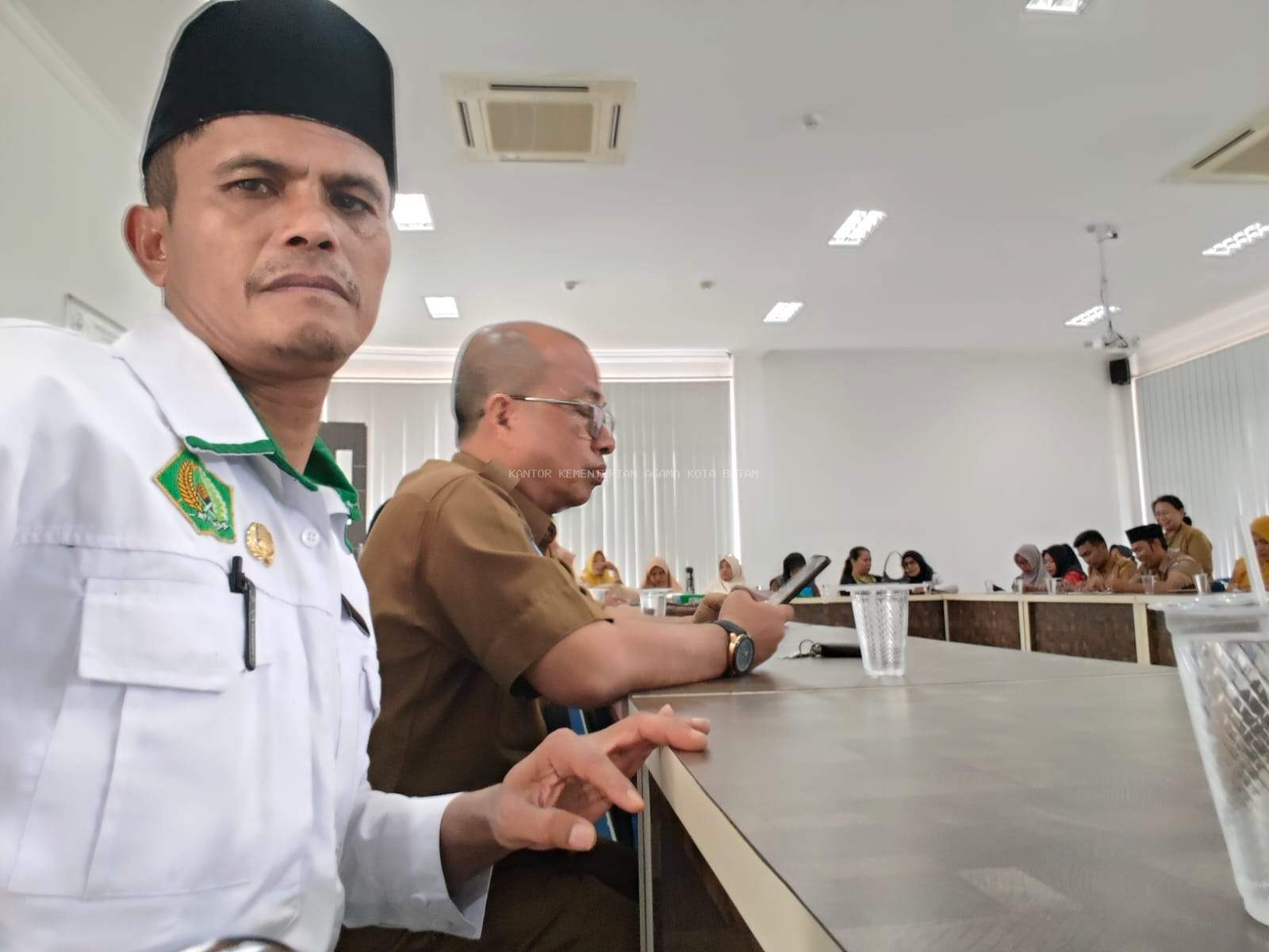 KUA Batu Ampar Hadiri Pertemuan Lintas Sektoral UPTD BLUD Puskesmas Tanjung Sengkuang