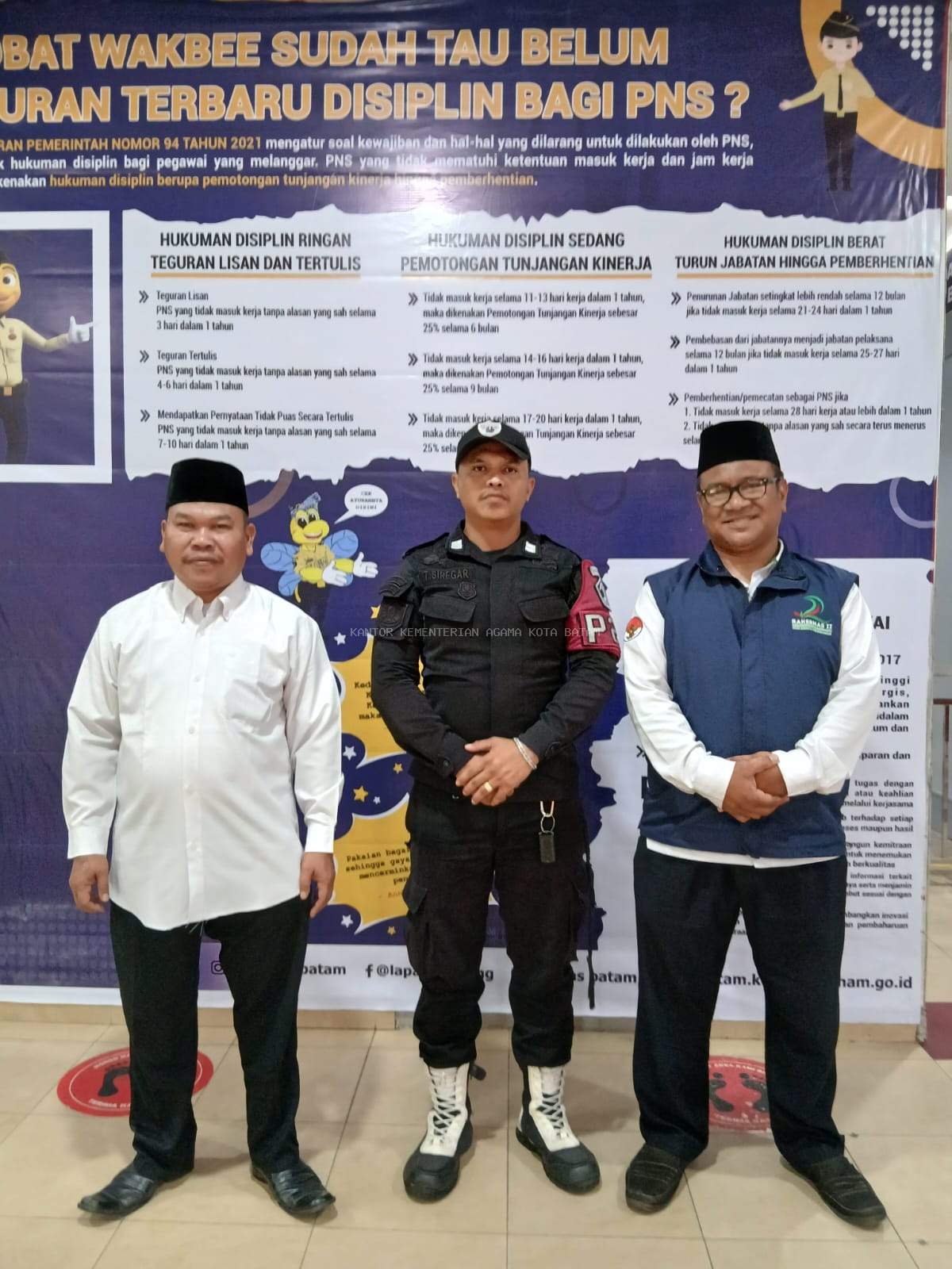 Penyuluh Agama Islam Kemenag Batam Gelar Pembinaan Rohani di Lapas Kelas IIA Batam