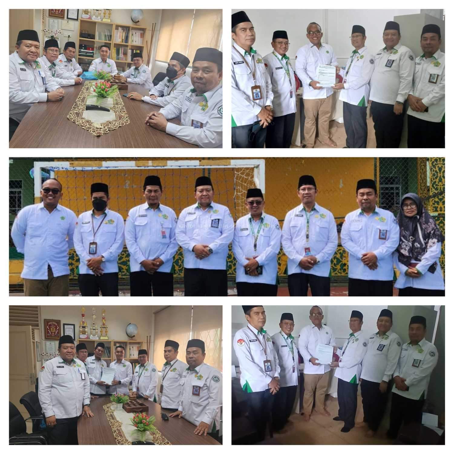 KUA Bengkong Ajak Siswa-siswi MTSN 1 dan MAN 2 Batam Sukseskan Manaqib Kubro V