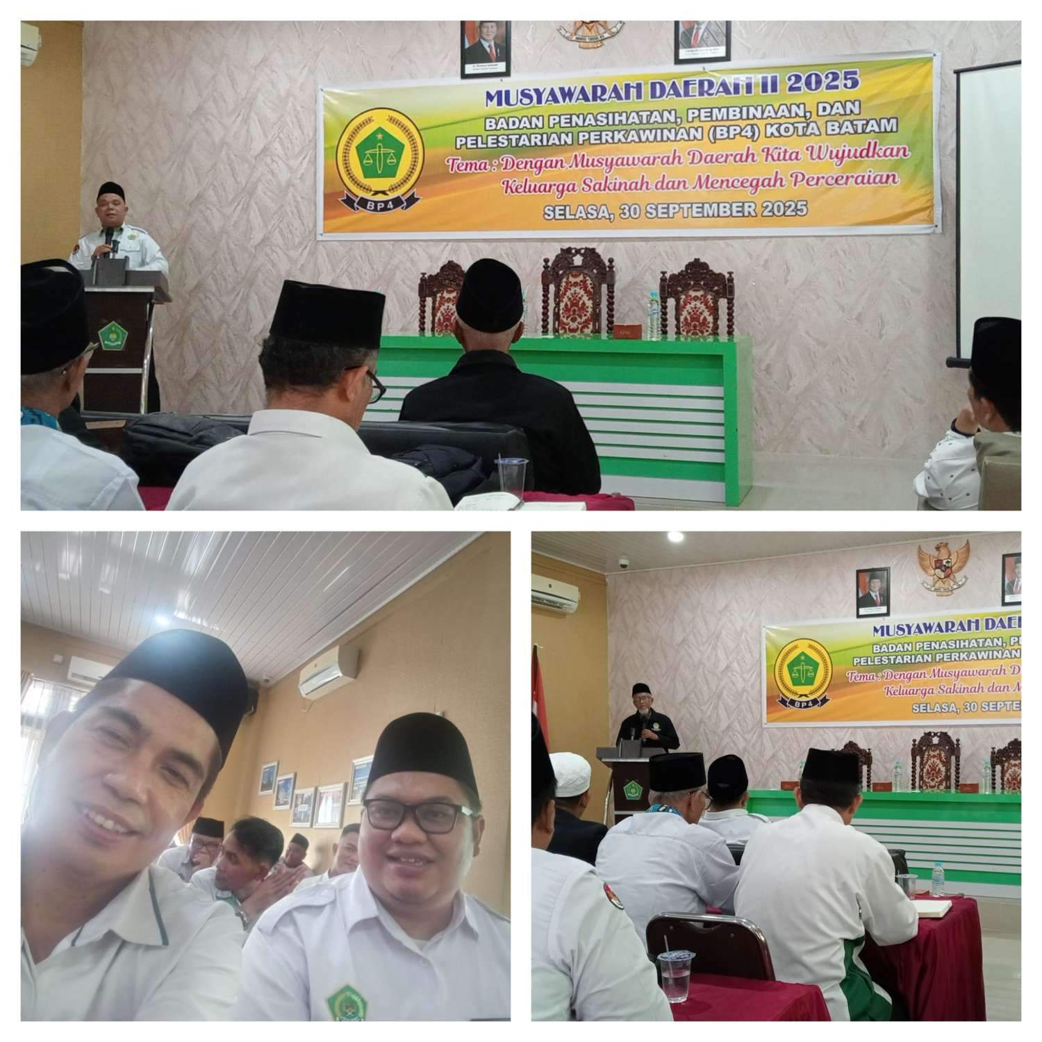 Muhammad Aras, M.Pd., Hadiri Musda II BP4 Batam, Kuatkan Peran Penyuluh dalam Pencegahan Perceraian