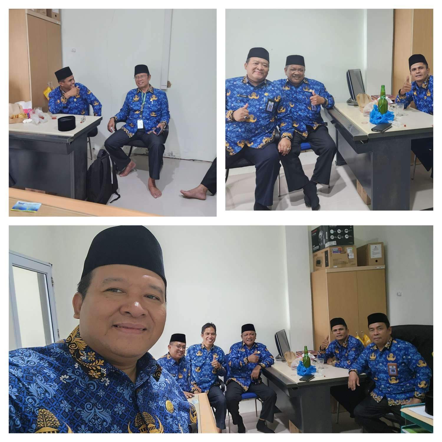 KUA Bengkong Sambut Hangat Kunjungan Silaturahmi dari KUA Batu Ampar dan Bulang