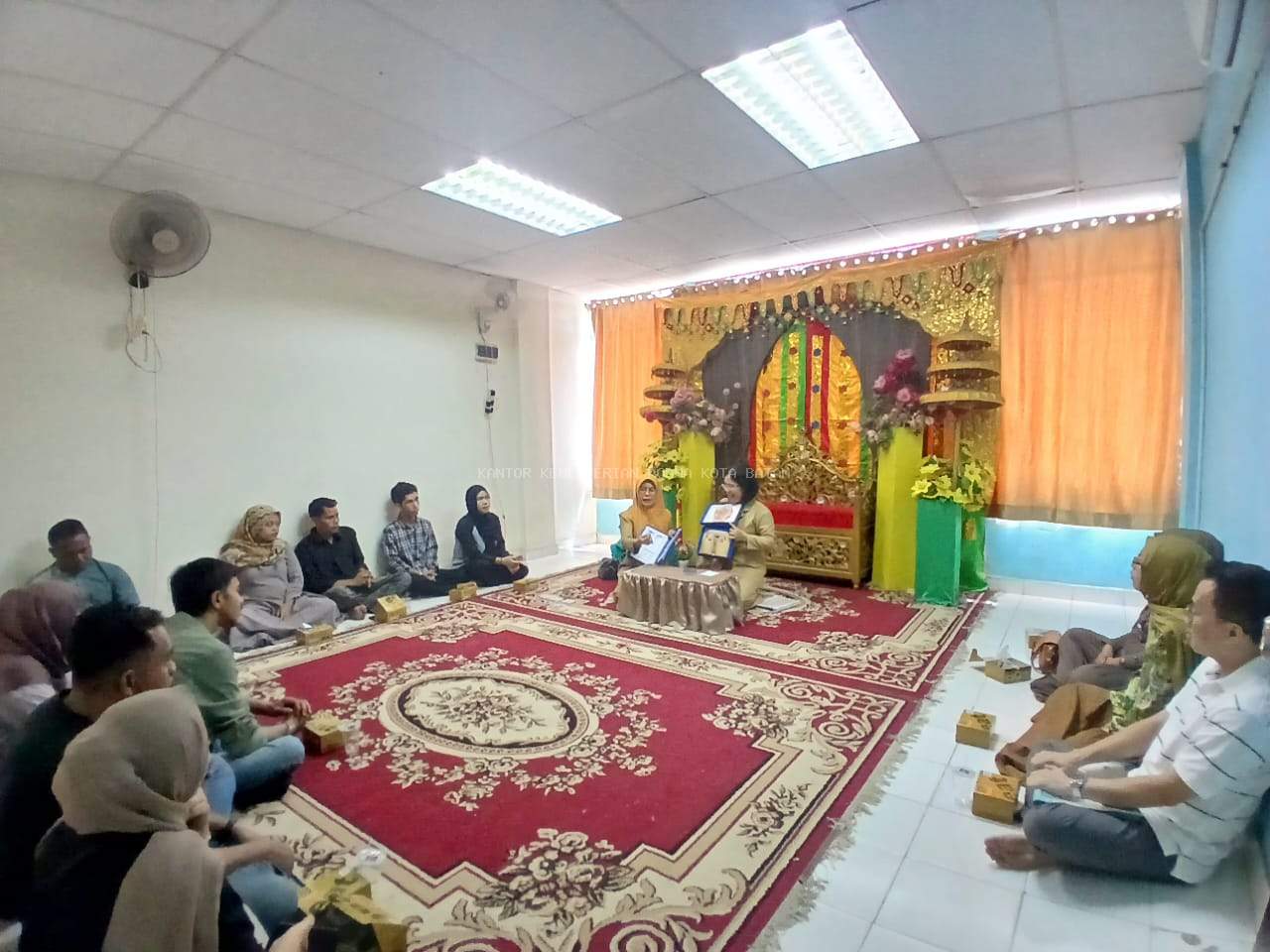 KUA Batu Ampar Gelar Bimbingan Perkawinan, Erwin Syaputra Tekankan Pentingnya Membangun Keluarga Sakinah