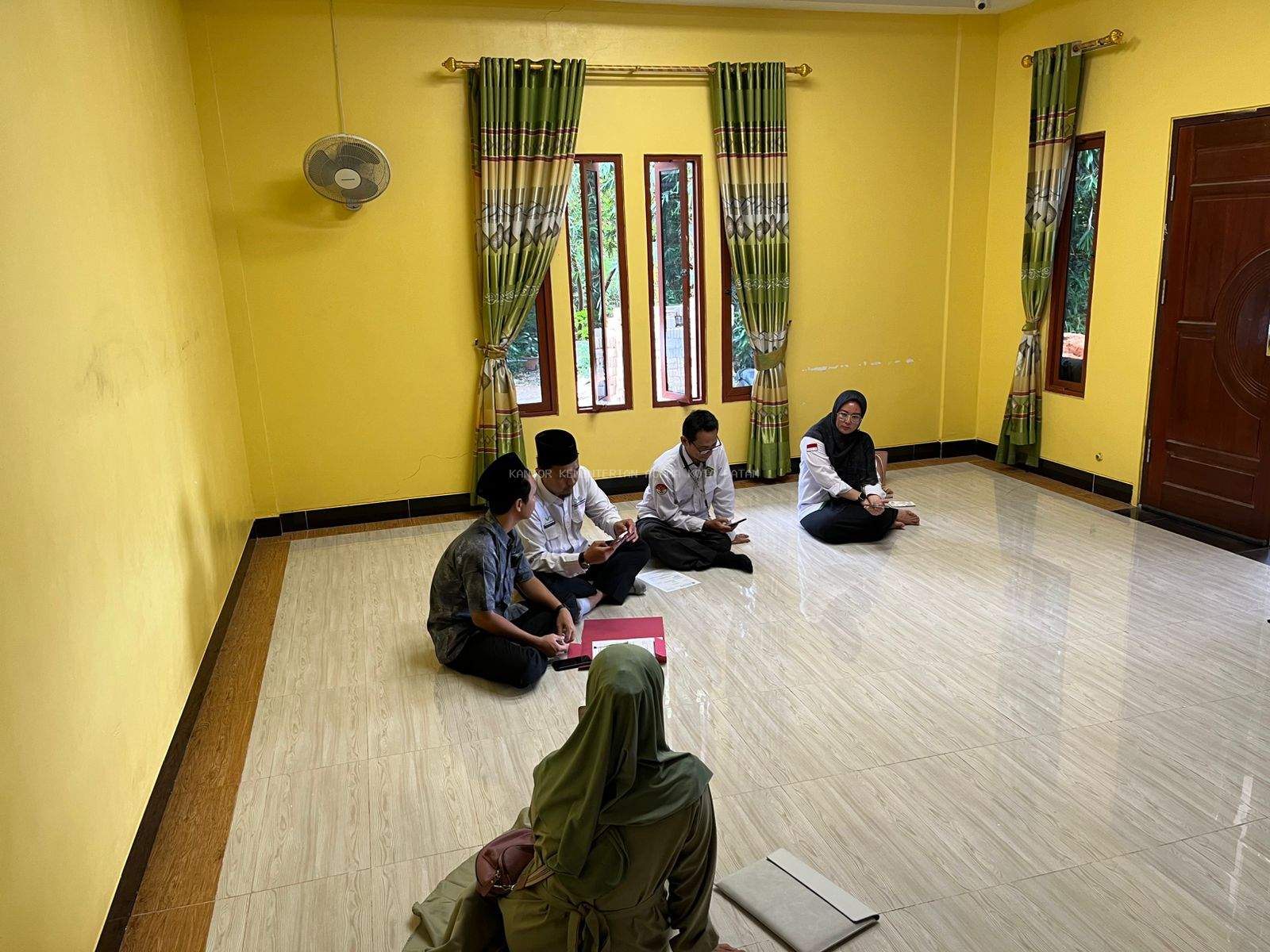 Kasi Pakis Kemenag Batam Silaturahmi ke Ponpes Raudlatul Quran