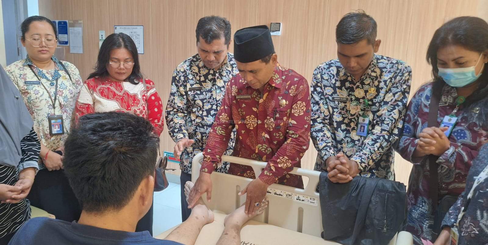 Penyuluh Lintas Agama Kemenag Batam Tebar Kasih di Rumah Sakit BP Batam