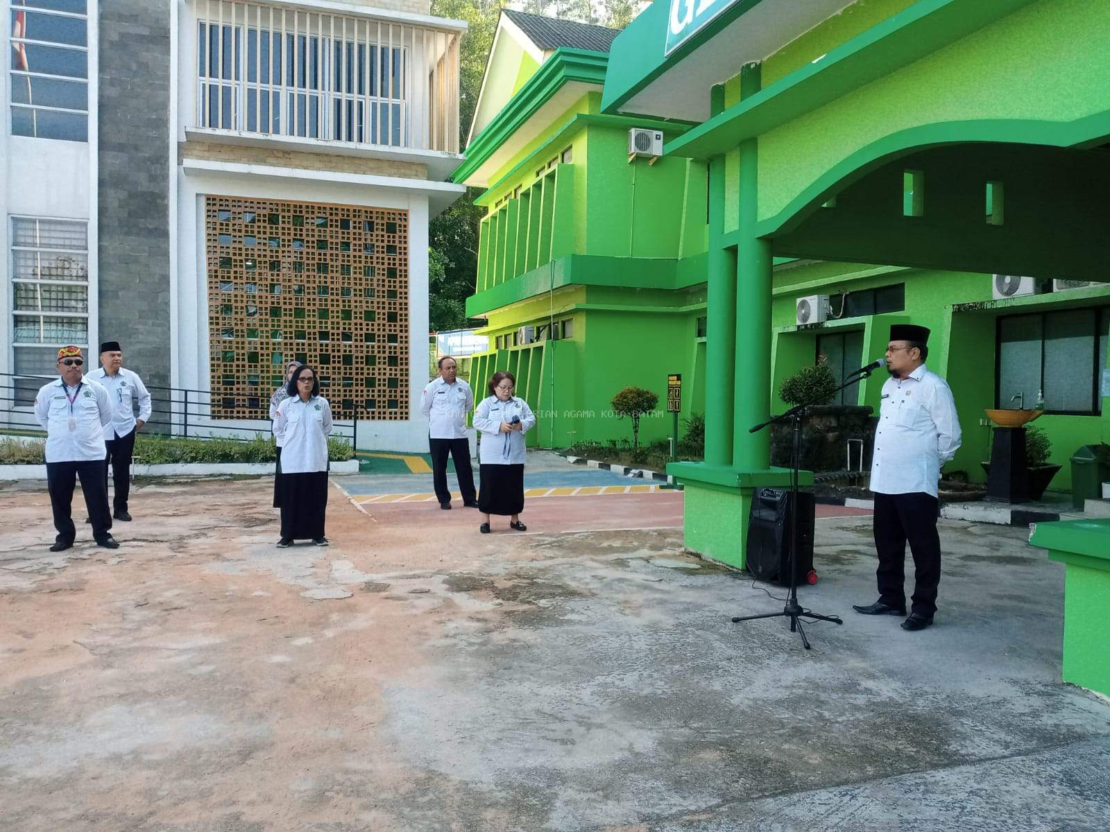 Kepala Subbag TU Kemenag Batam Sampaikan Arahan Terkait Pemerataan Tugas Pegawai