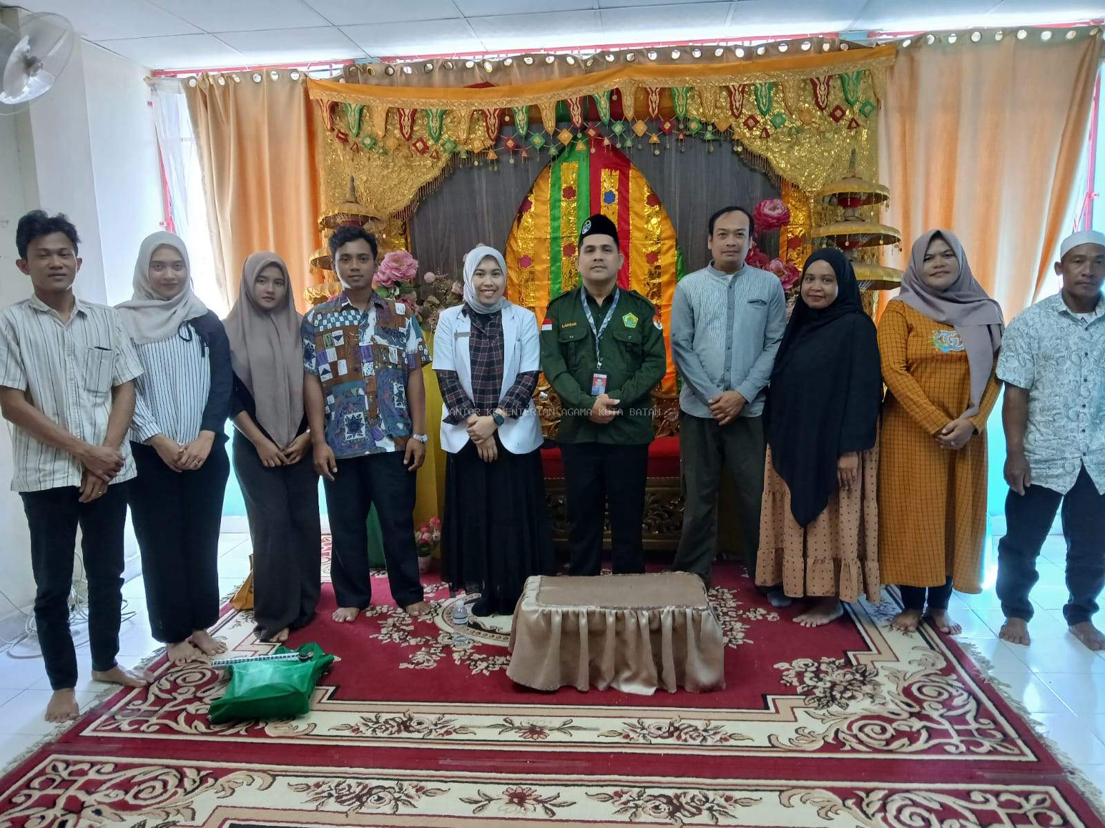 Penyuluh Agama Islam Lamsar, S.HI Sampaikan Makna dan Filosofi “Tepuk Sakinah” kepada Peserta Bimwin