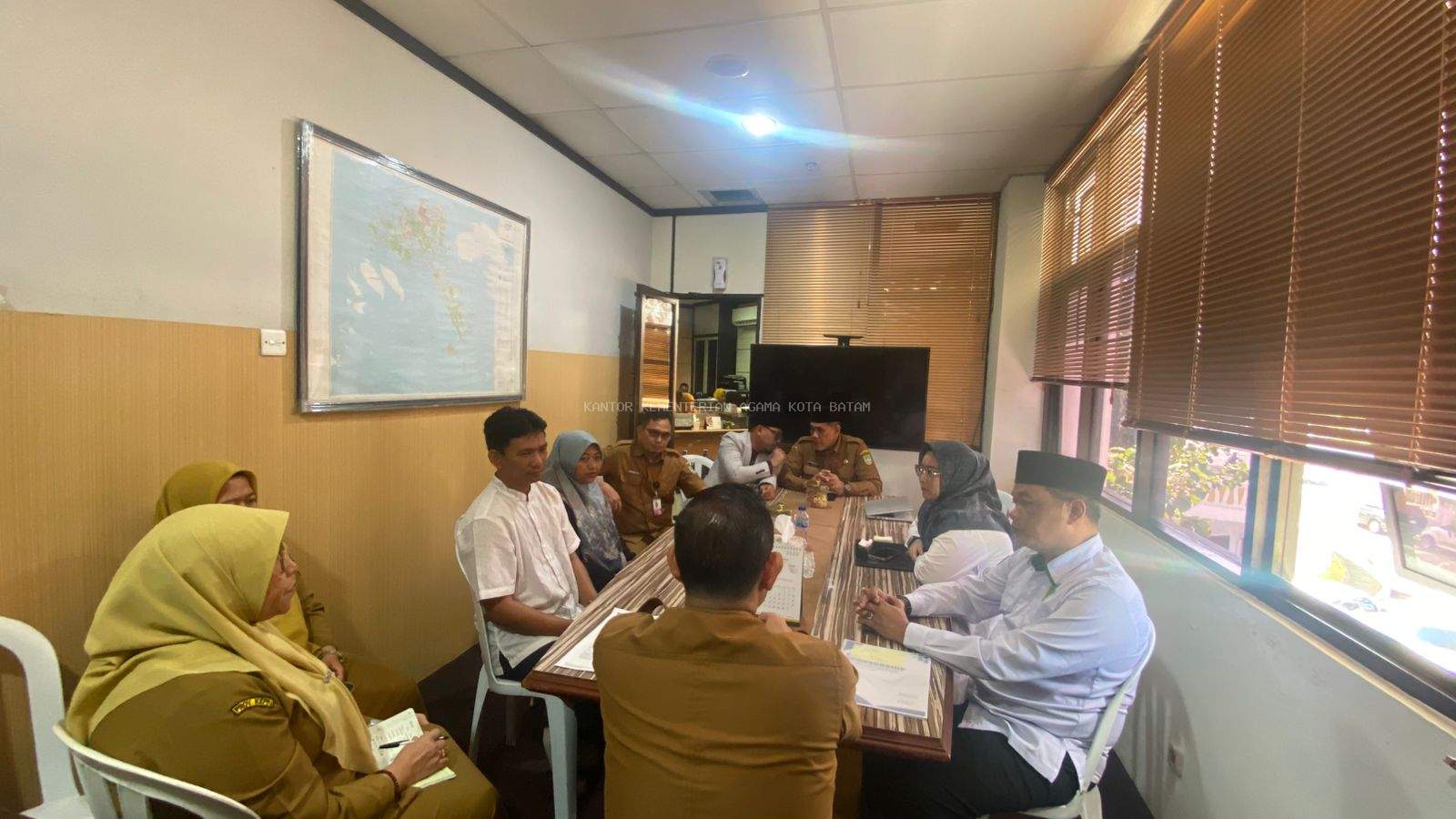 Jelang Hari Santri, Kemenag Batam Gelar Rapat Koordinasi dengan Pemko dan FKPP