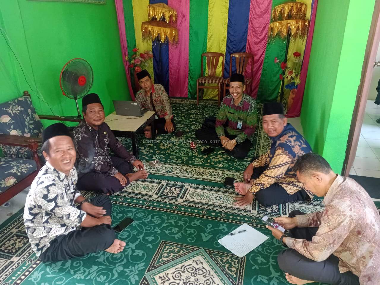 Kepala KUA Bulang Baru Tekankan Pentingnya Tupoksi, Disiplin, dan Kekompakan dalam Pembinaan Pegawai