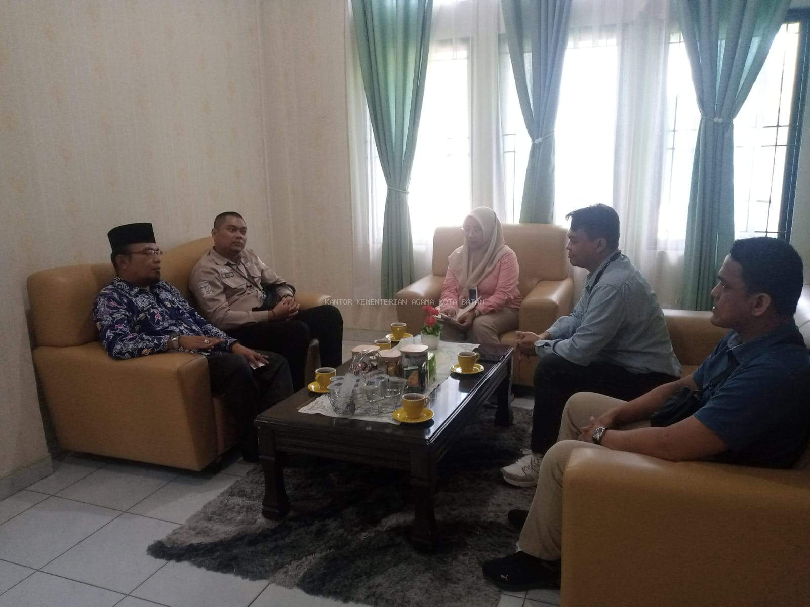 Kemenag Kota Batam Terima Kunjungan PT Pos Indonesia Bahas Optimalisasi Setoran SIMKAH