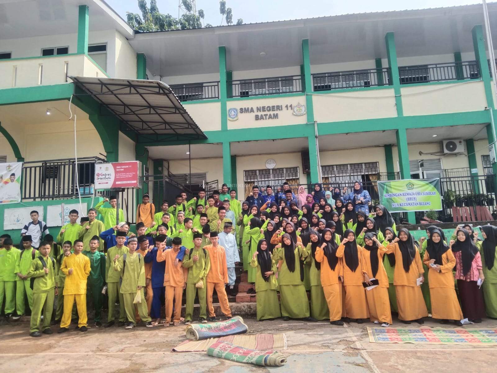 KUA Bulang Gelar Bimbingan Remaja Usia Sekolah (BRUS) di SMAN 11 Batam
