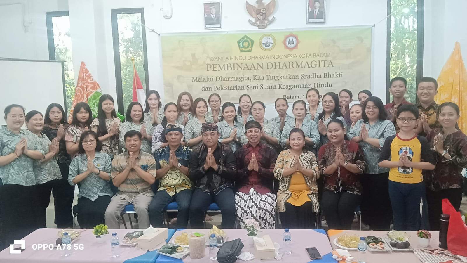 Penyelenggara Hindu Batam Dukung WHDI dalam Pembinaan Dharmagita 2025