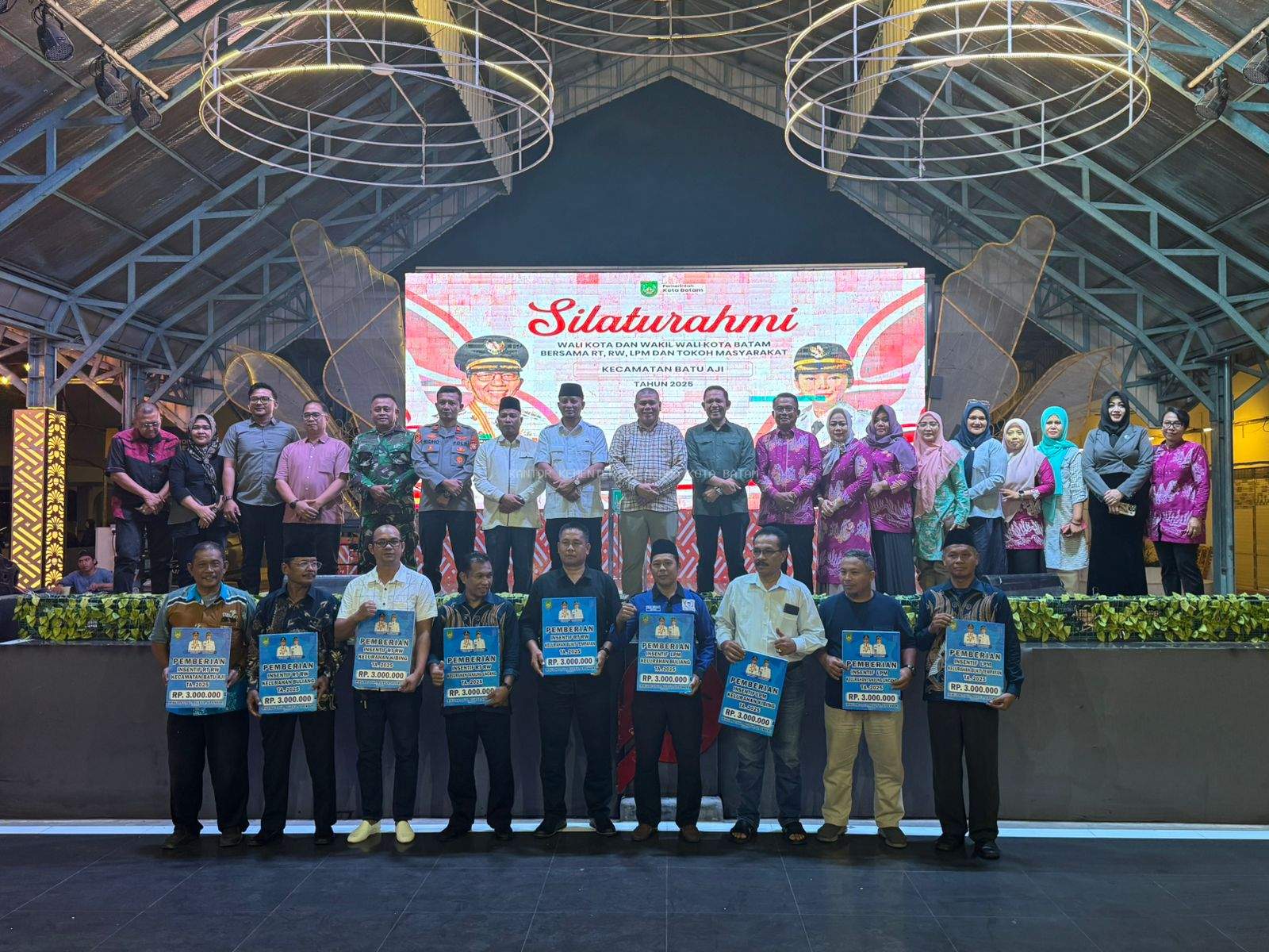 Pererat Sinergi, H. Masnur Ikuti Silaturahmi Wali Kota dan Masyarakat Batu Aji