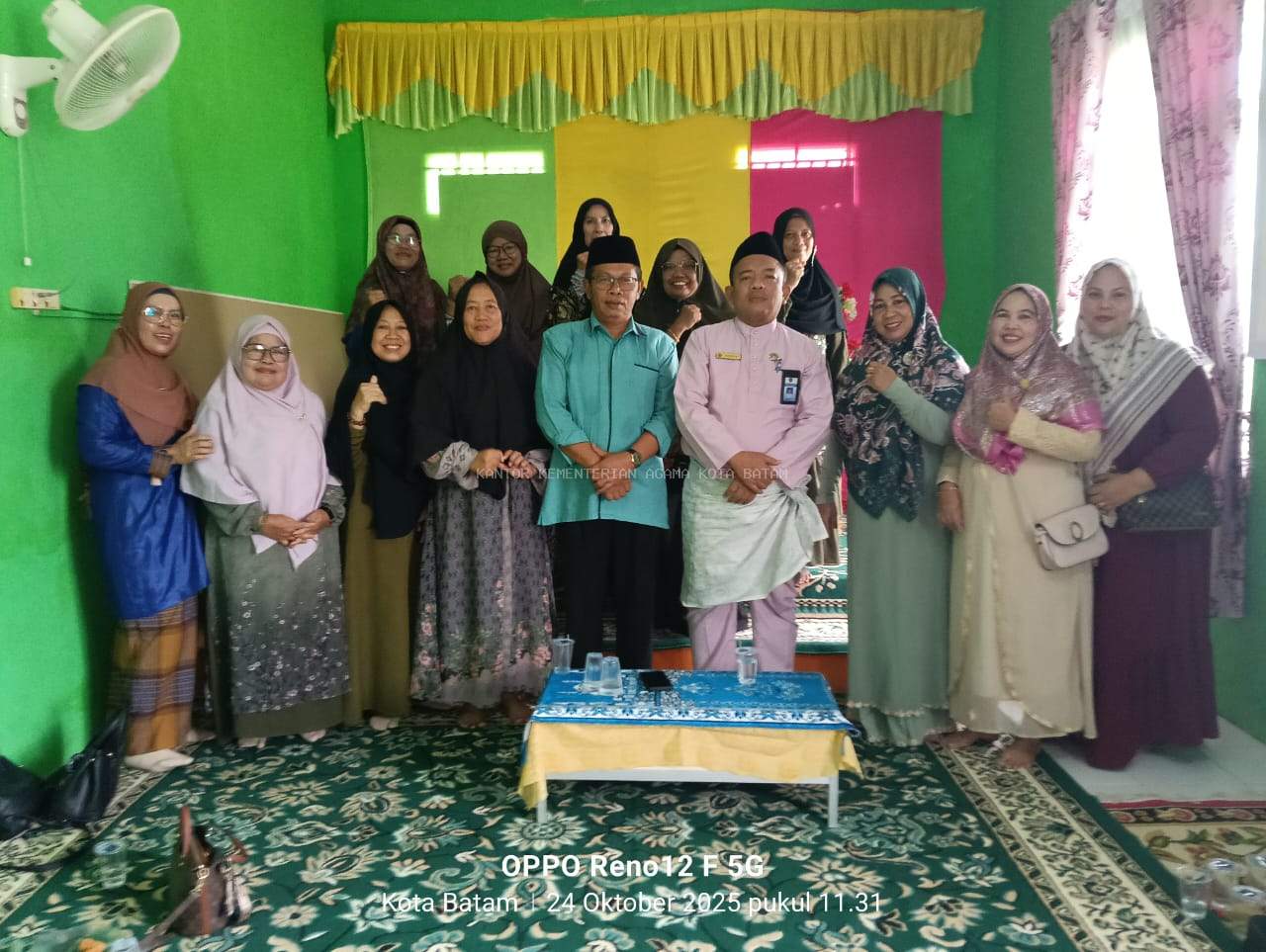 Silaturahmi Kepala KUA Sei Beduk Bersama Pengurus BKMT Pererat Sinergi Umat