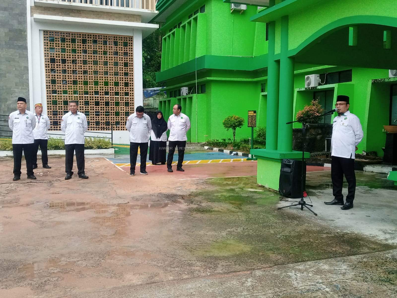 Apel Pagi Kemenag Batam: Resdin Efendi Pasaribu Tekankan Kekompakan ASN dan PPPK Tahap 2