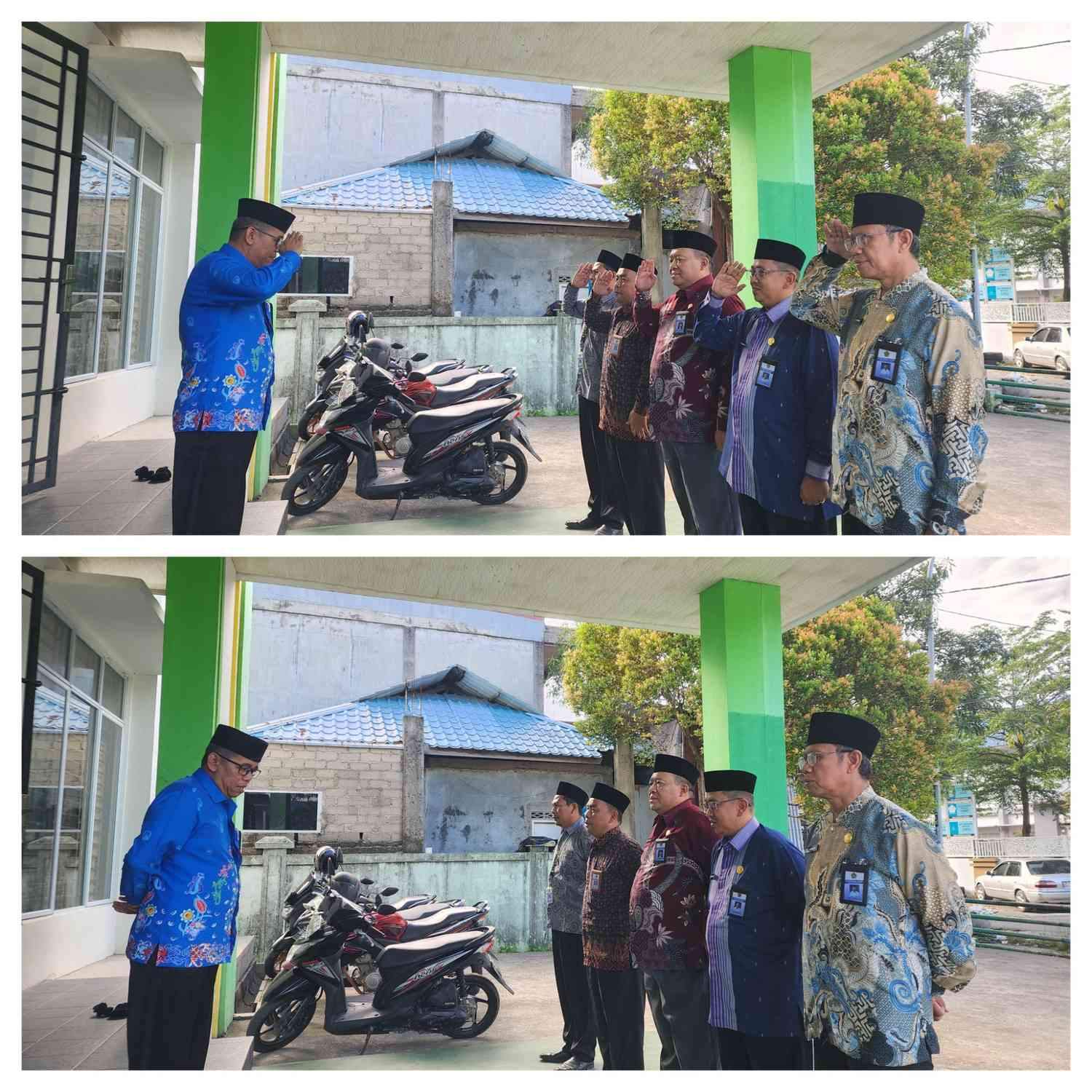 KUA Bengkong Gelar Apel Pagi, Fokus pada Kesehatan dan Kesiapan Regulasi Pegawai