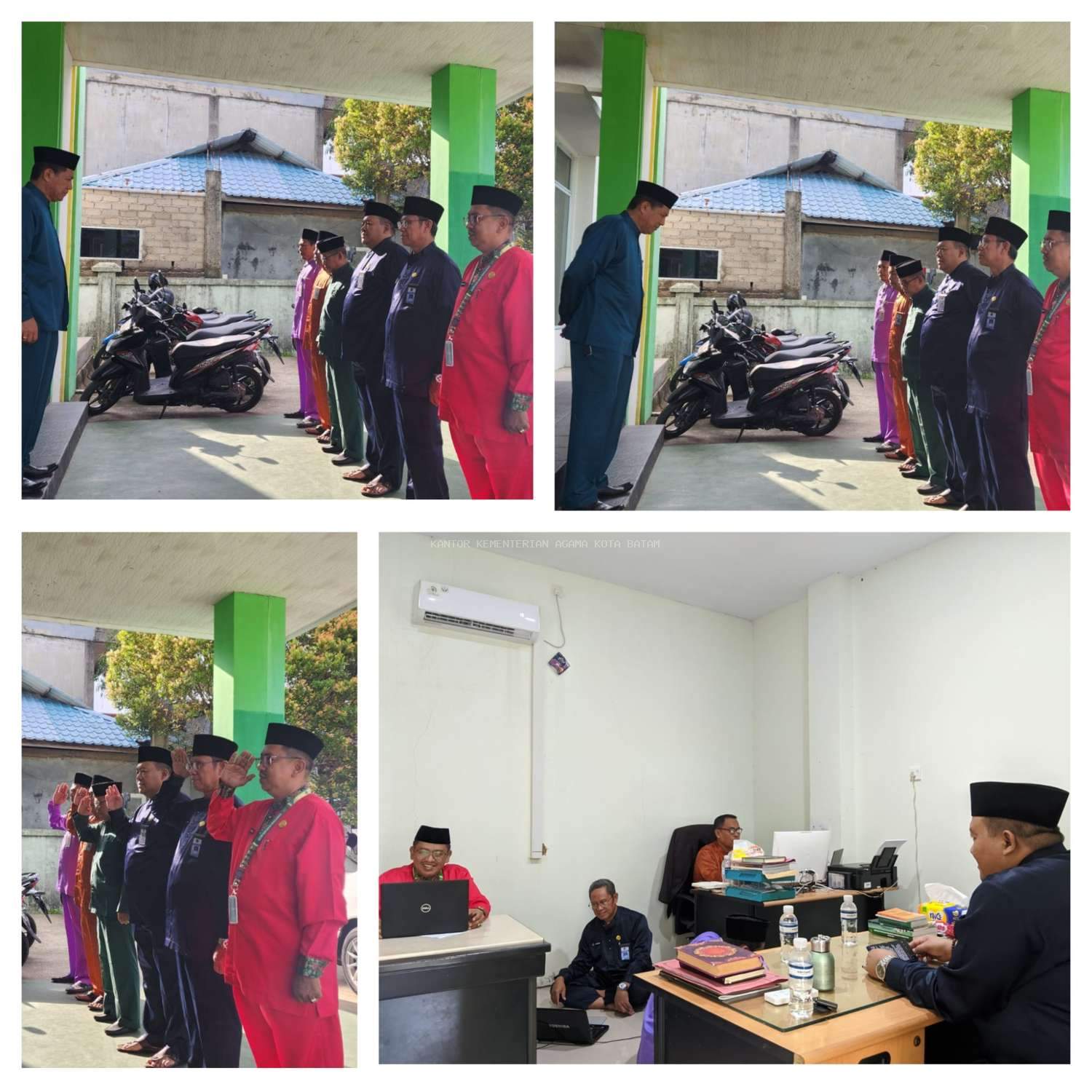 KUA Bengkong Tekankan Kesehatan, Kekompakan, dan Penyelesaian SKP dalam Apel Pagi Rutin