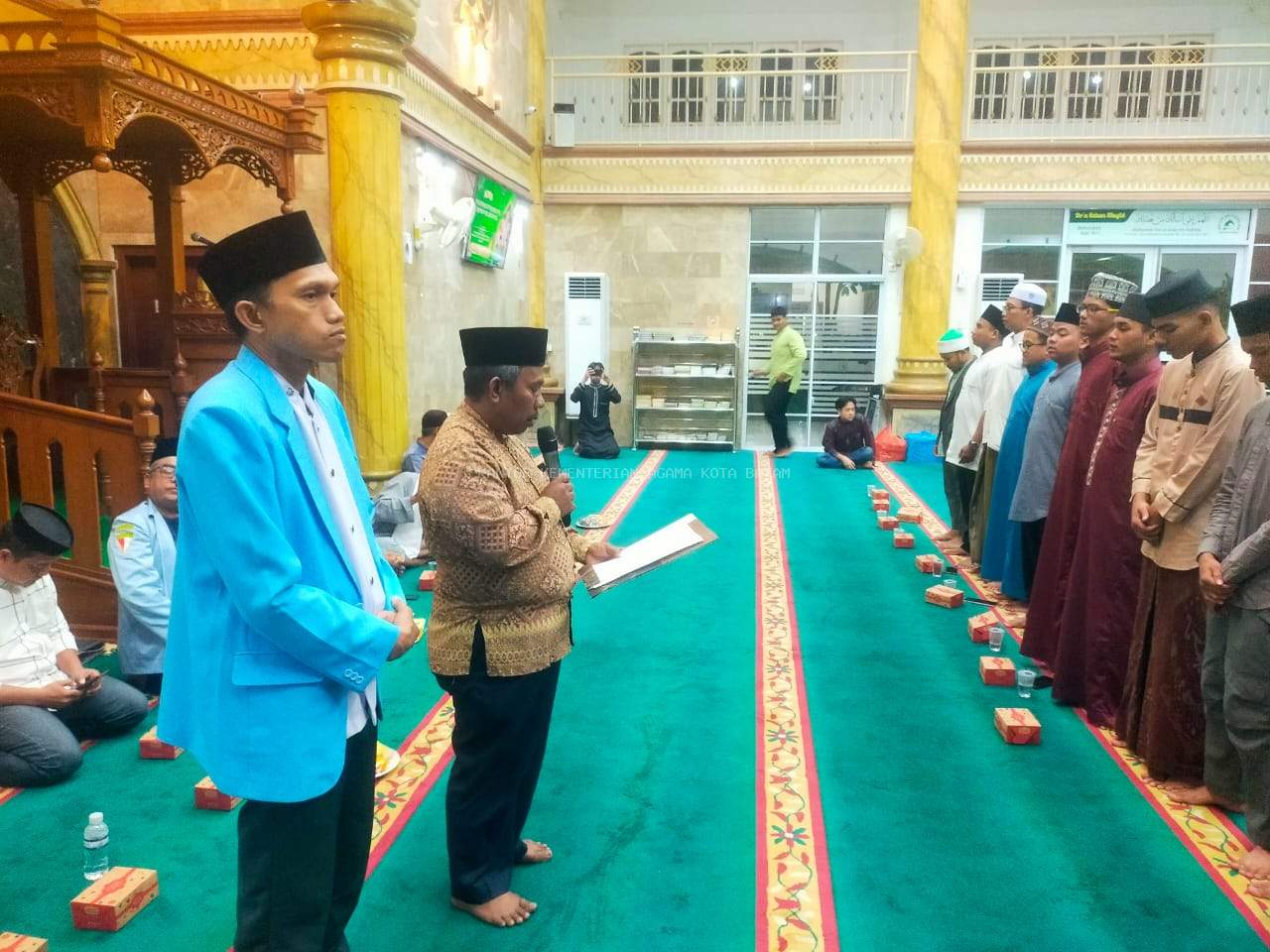 KUA Sekupang Lantik BKPRMI Tujuh Kelurahan, Tekankan Remaja Masjid Jadi Motor Penggerak Subuh Berjamaah