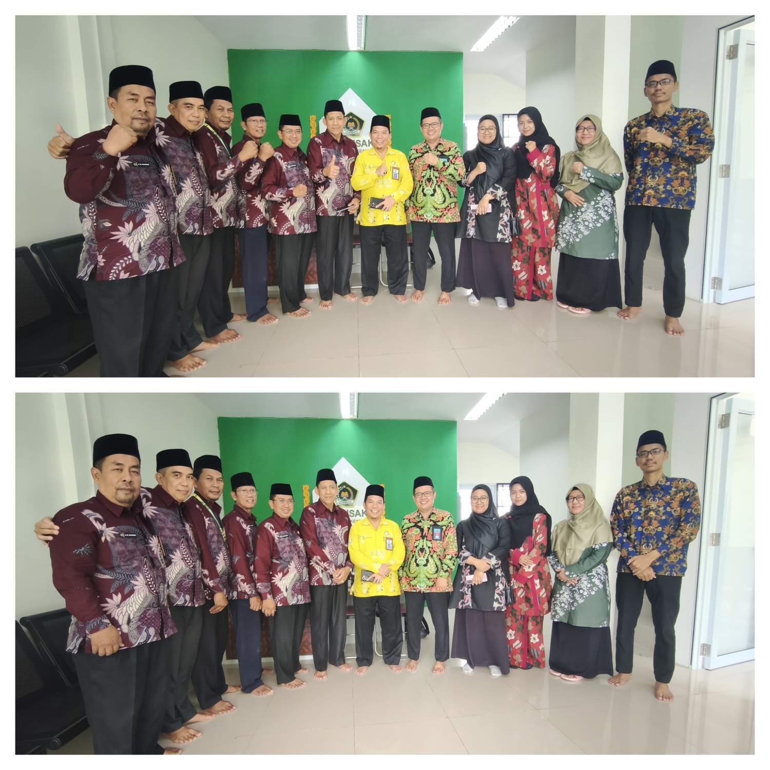 KUA Bengkong Terima Kunjungan Monev Bimas Islam Kemenag Batam, Fokus Penguatan Tertib Administrasi Nikah Rujuk
