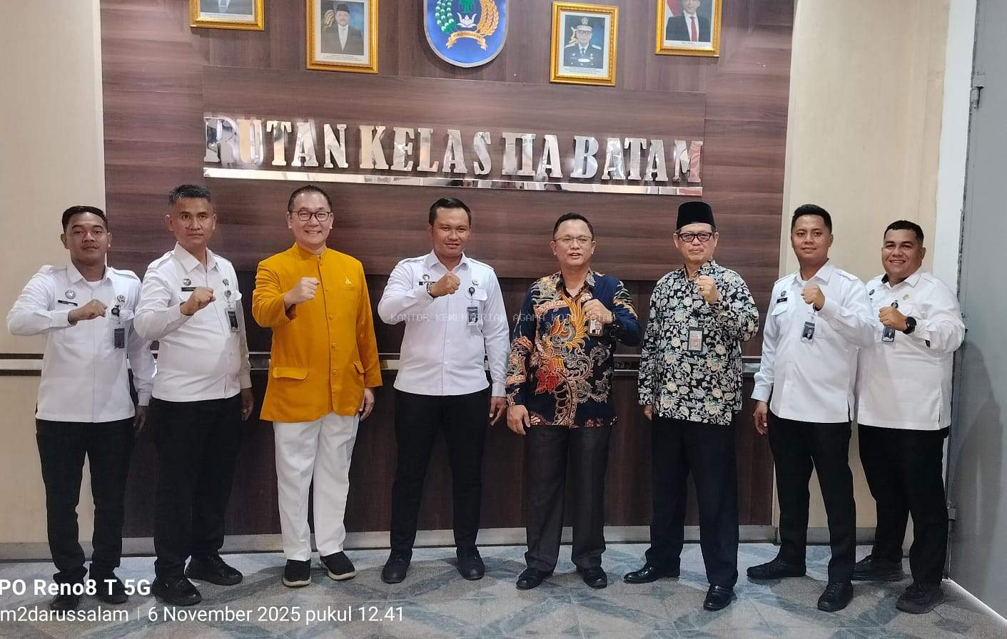 Sinergi Lintas Instansi, Penyuluh Agama KUA Sungai Beduk Ikut Perkuat Pembinaan di Rutan Kelas IIA Batam