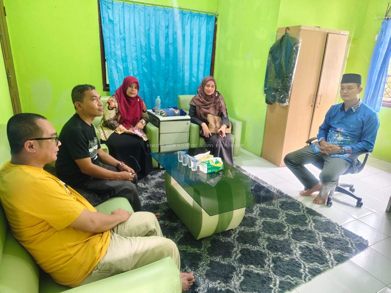 KUA Galang Sambut Tim Transmigrasi dan Universitas Padjajaran Teliti Kondisi Masyarakat Terdampak Rempang Eco City