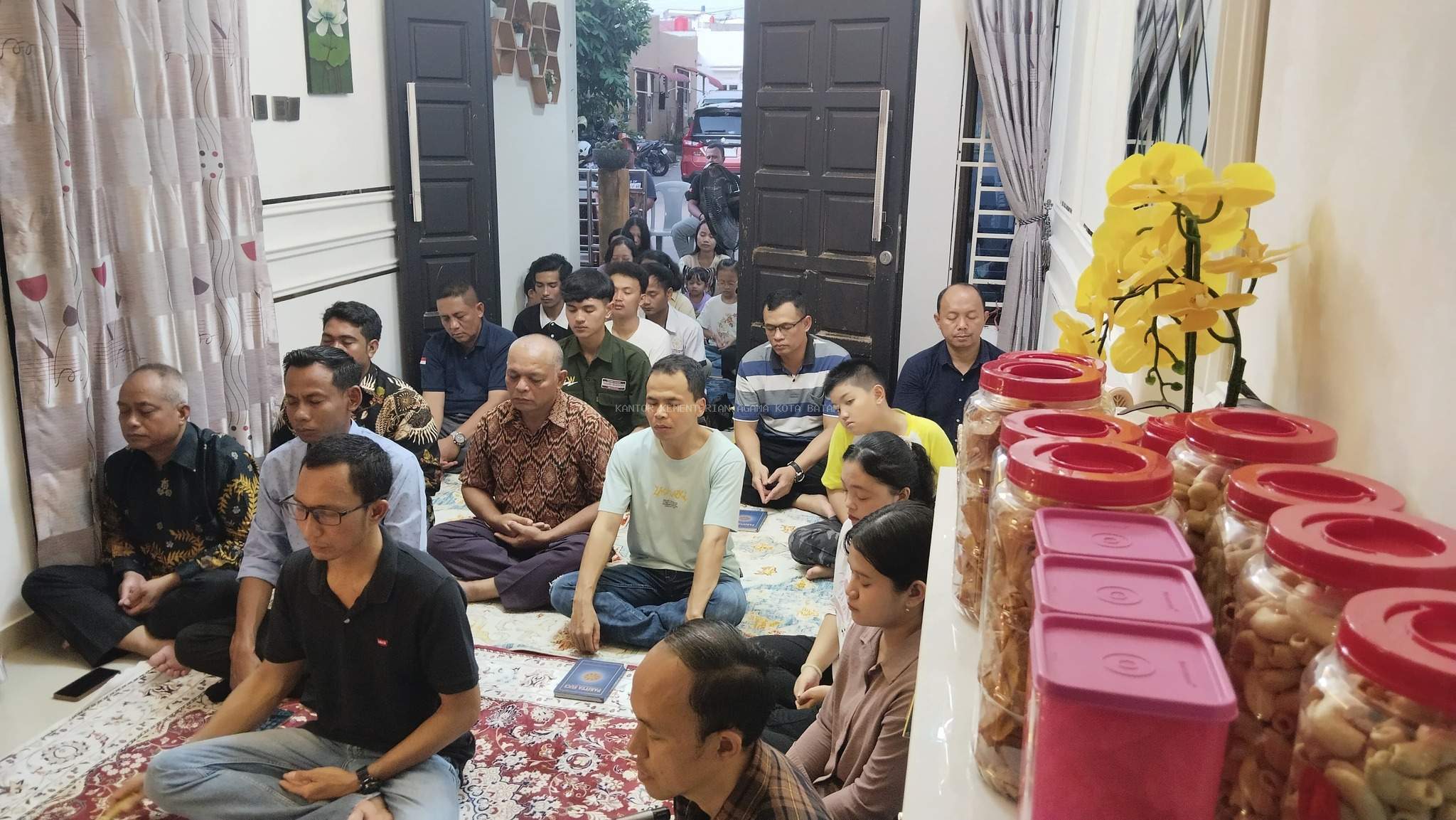IKBB Gelar Kegiatan Rutin Puja Bakti Anjangsana dan Arisan