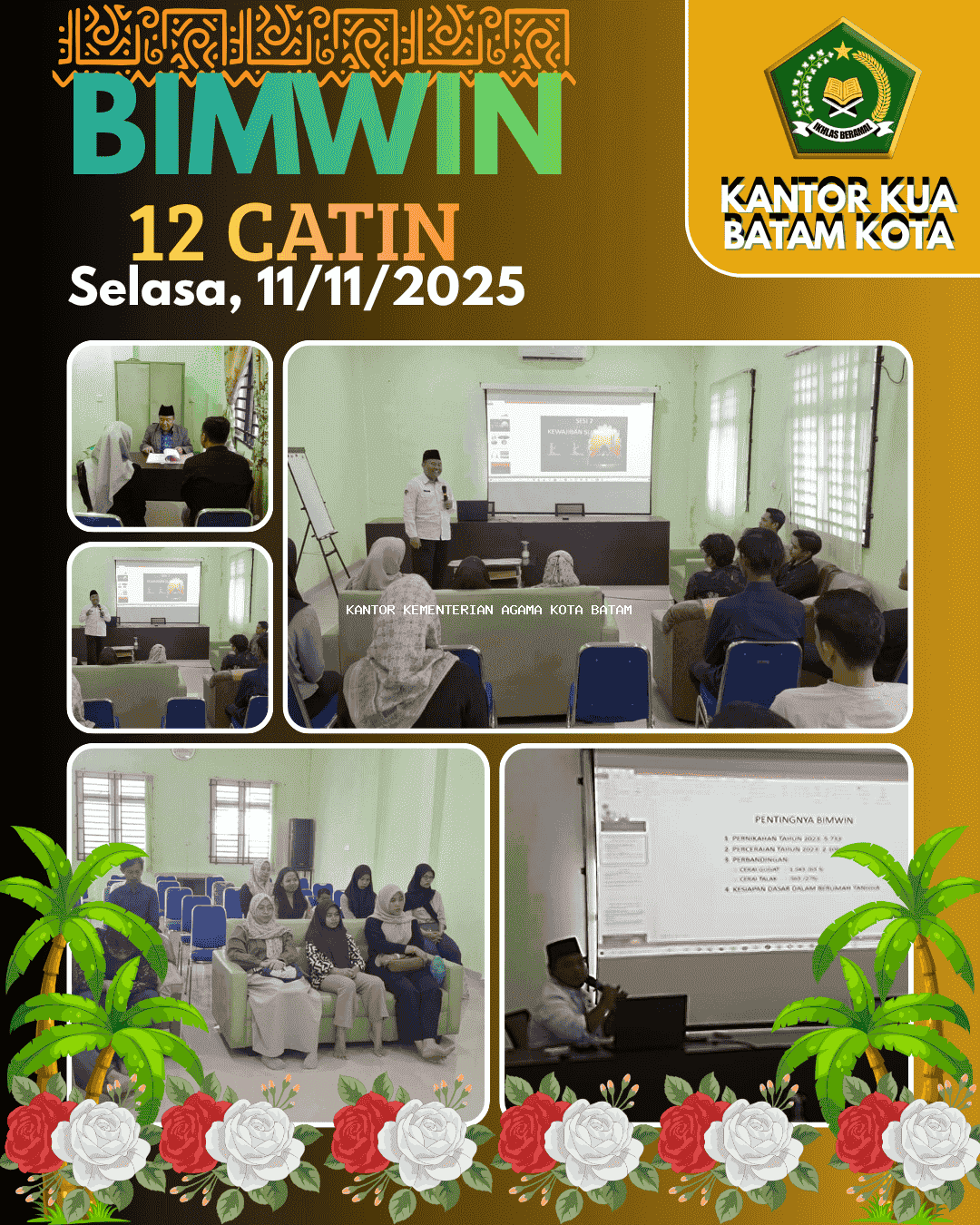 Layak dapat Apresiasi 12 Catin antusias mengikuti BIMWIN