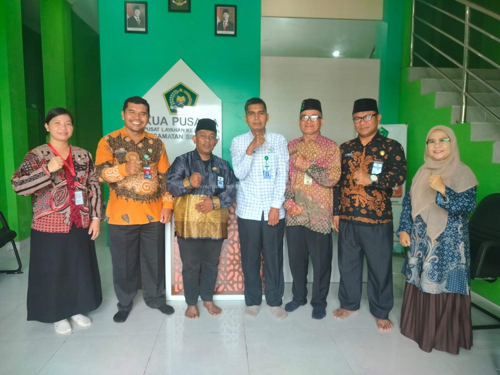 Bersama KUA Sekupang, Bimas Kristen Kemenag Batam Serukan Pelopor Toleransi Jelang Akhir Tahun